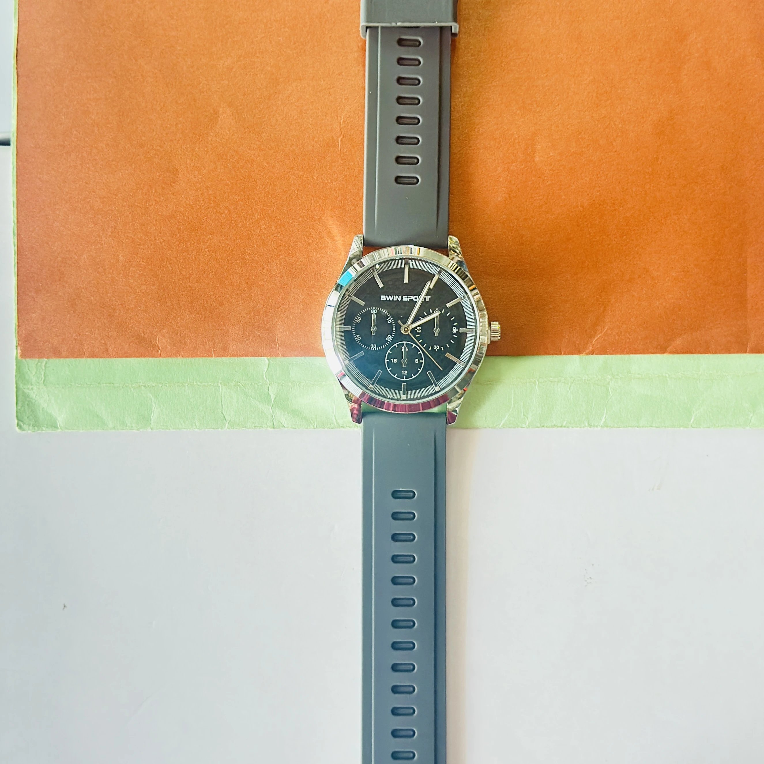 an Ewin Sport brand wristwatch