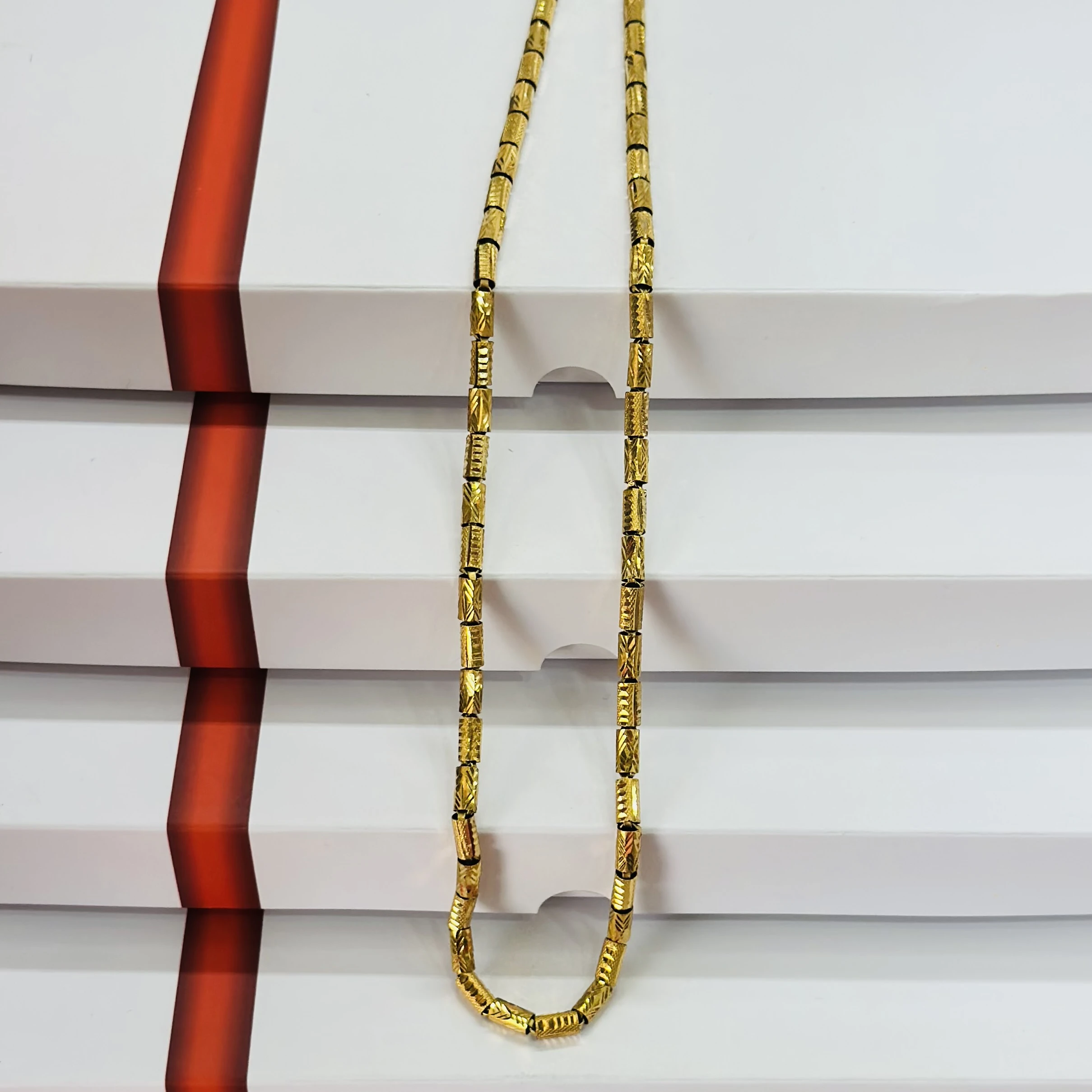 Gold plated design chain