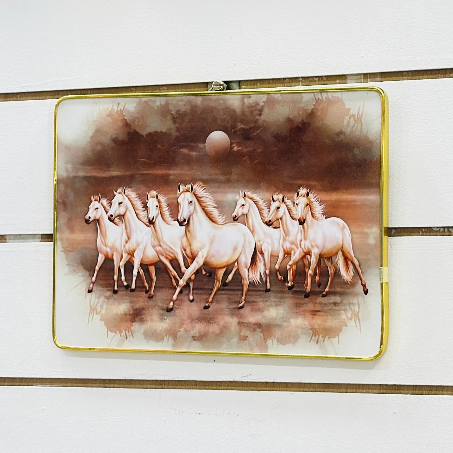 Seven Running Horses painting Frame ……Z3PT8B