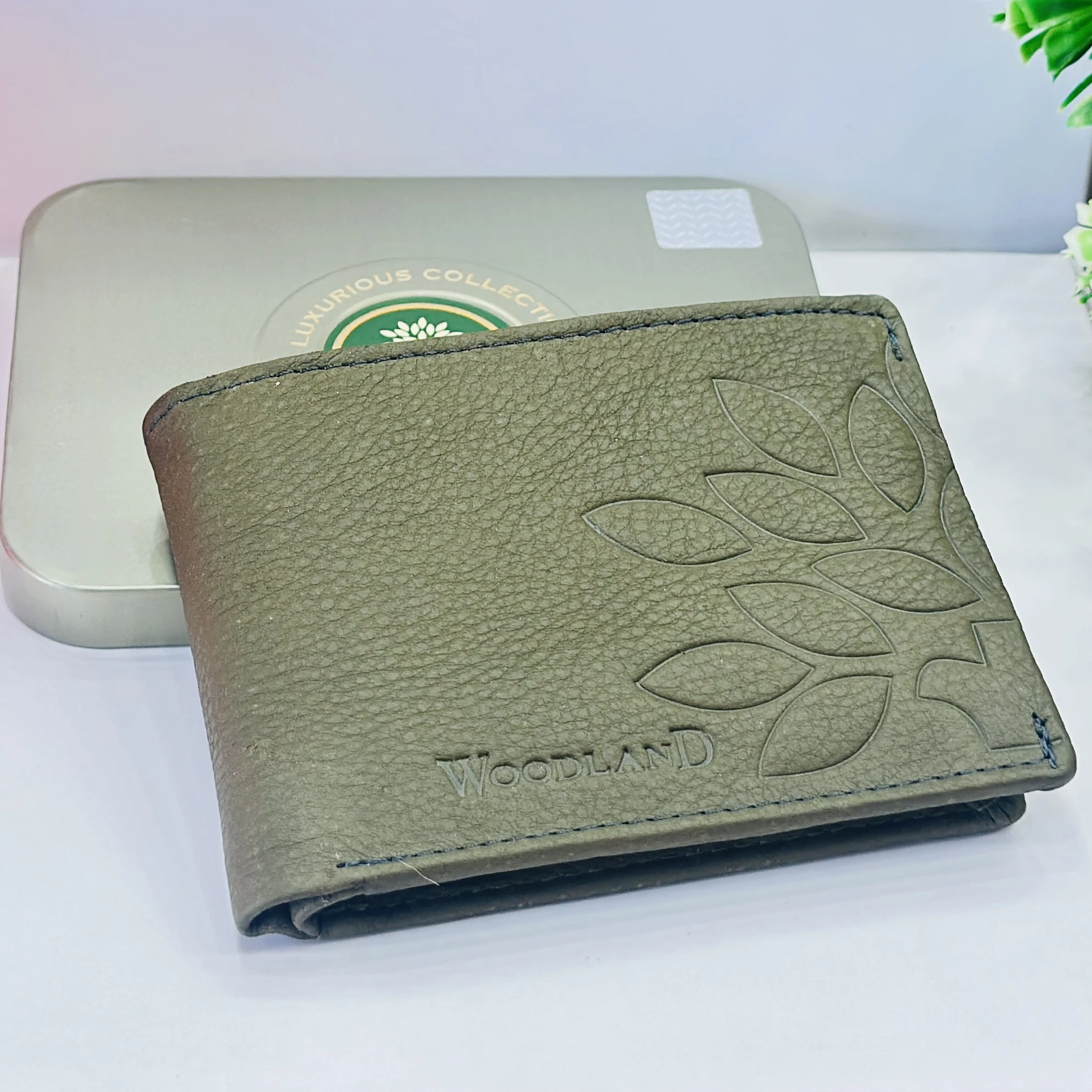 Woodland brand bi-fold wallet