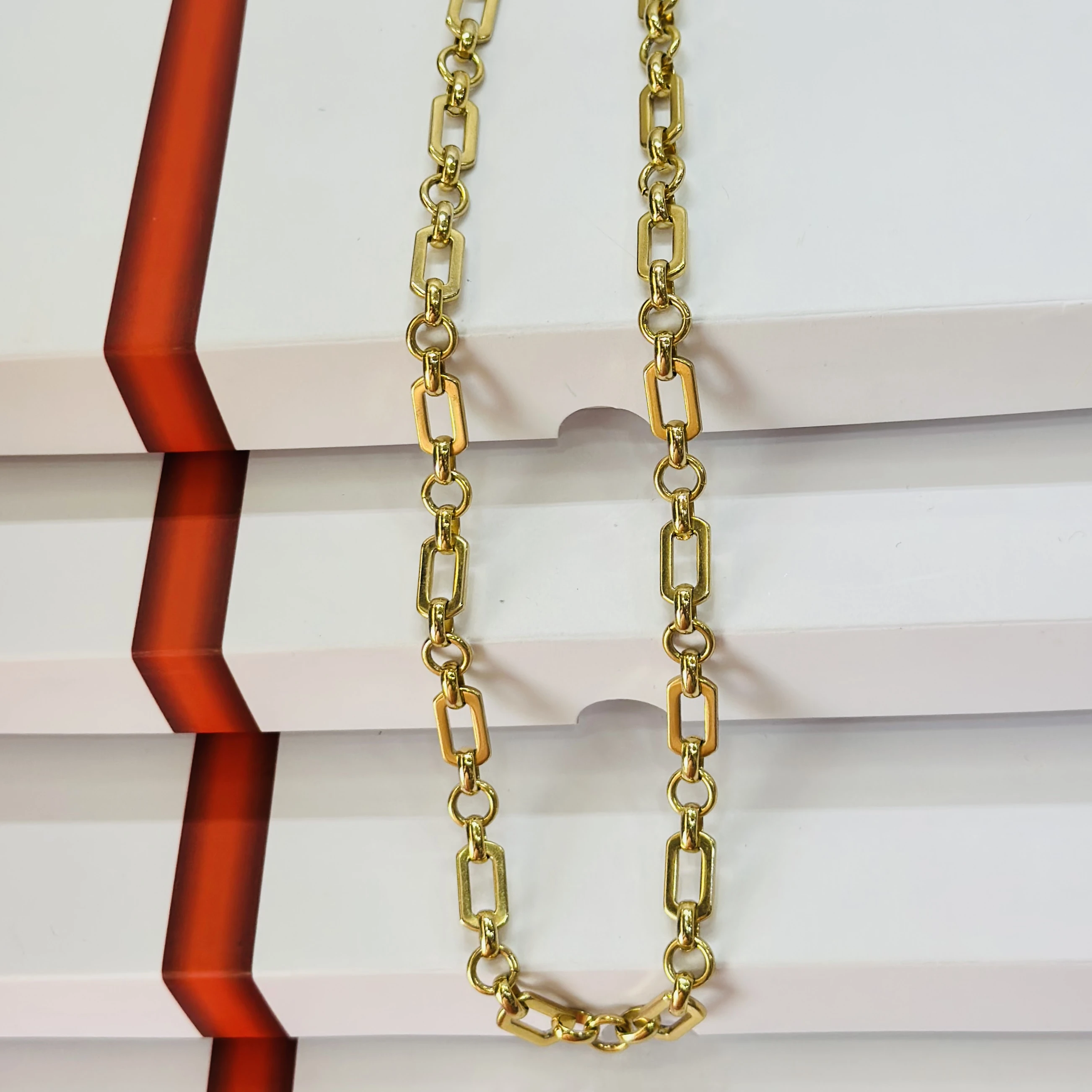 Gold plated design chain