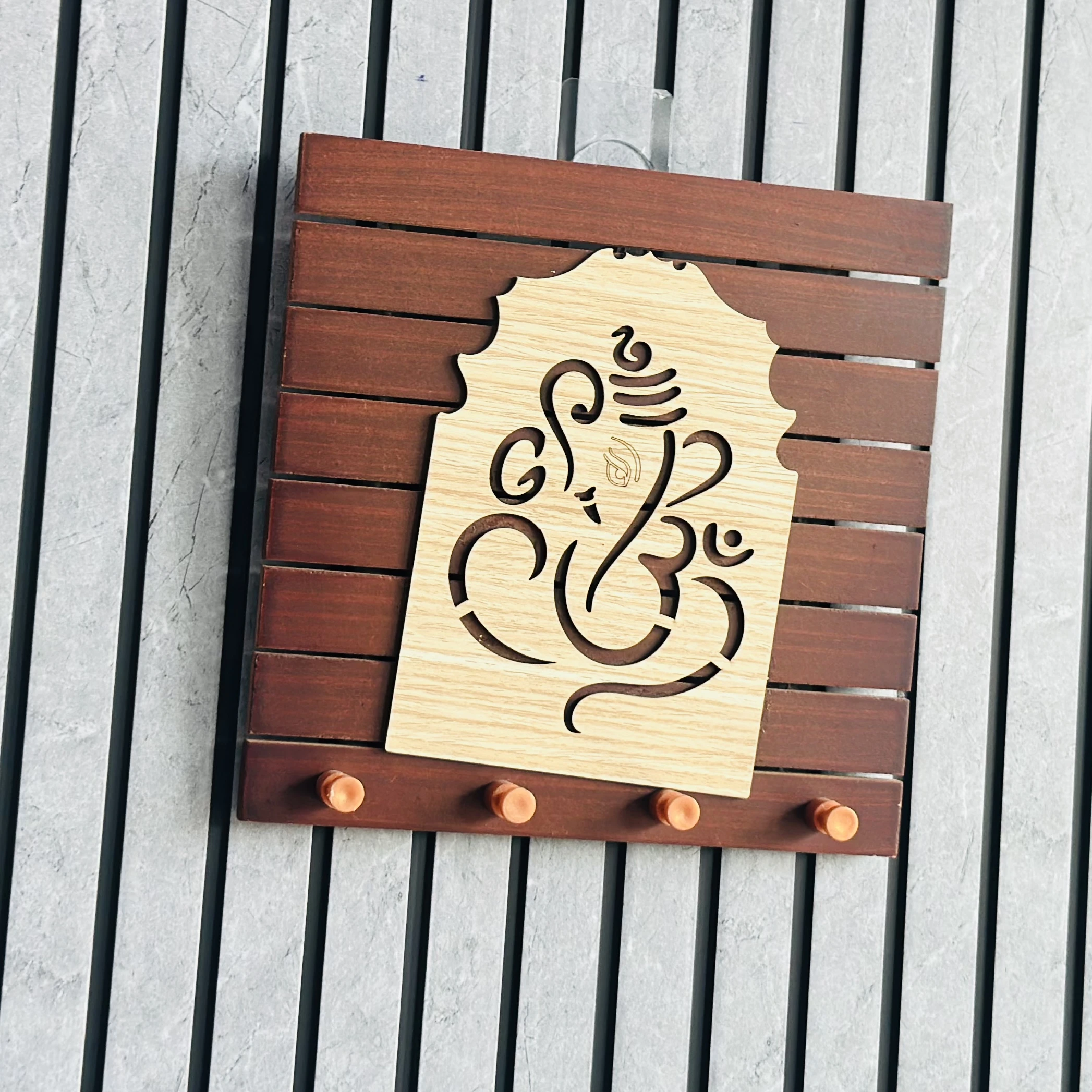 Ganpati bapa Face stencil for wall art(SKU-N5512H)