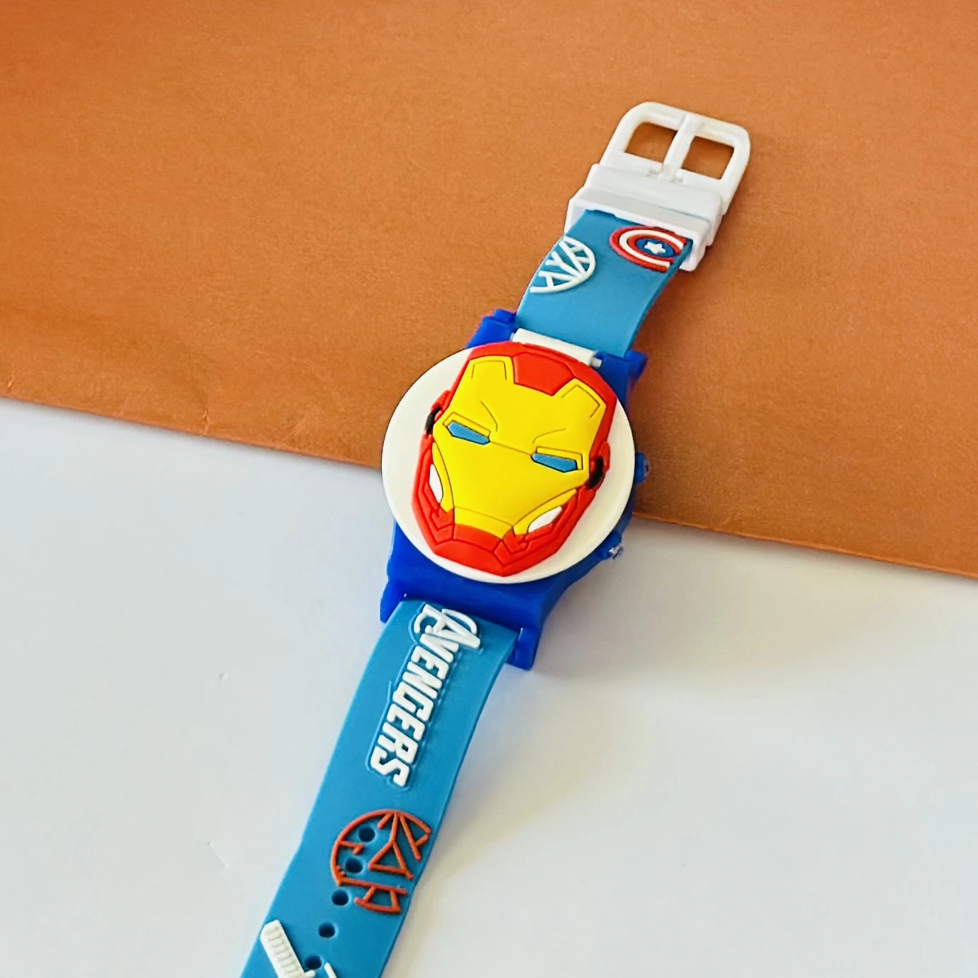 Marvel Avengers Iron Man digital watch for kids.