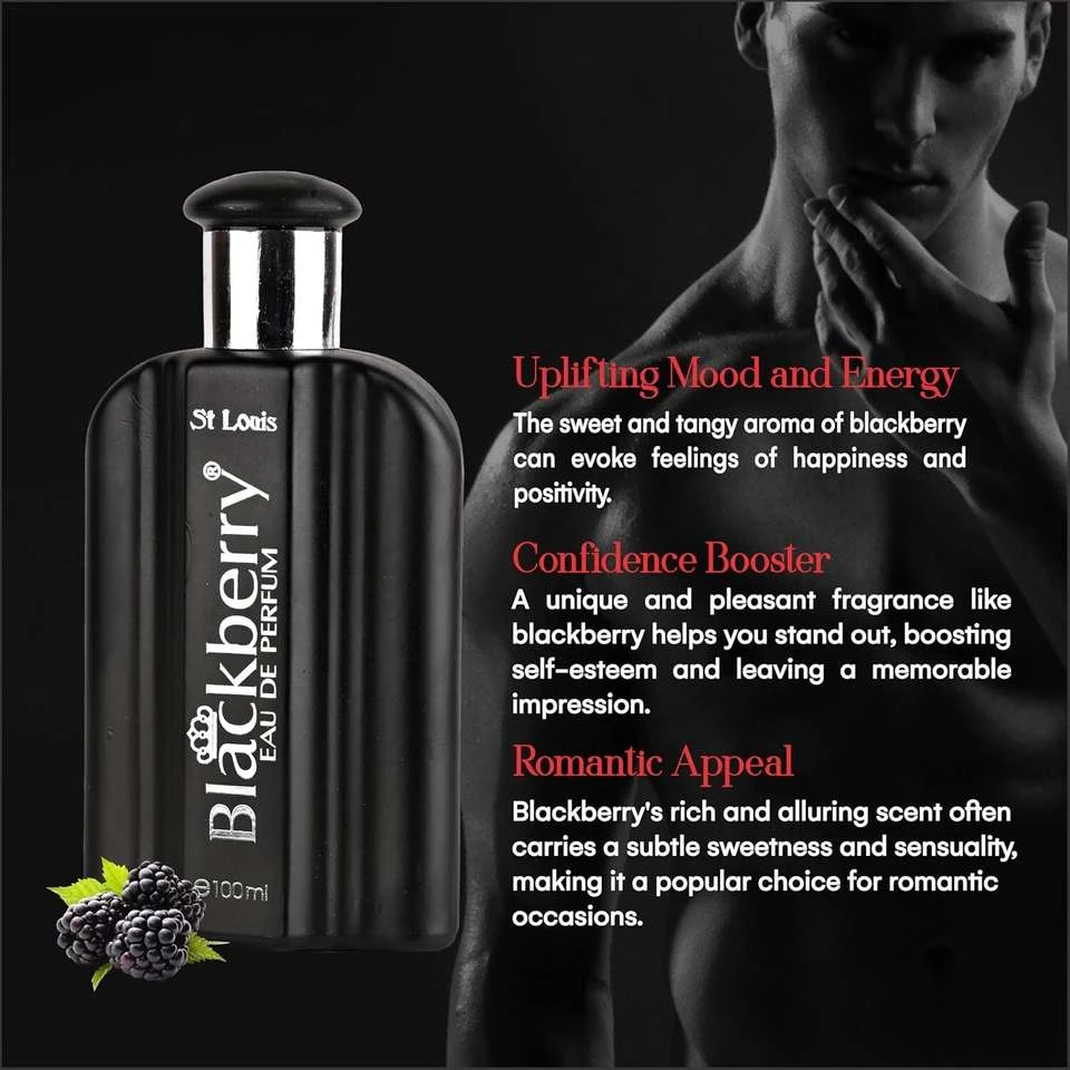 St Louis Blackberry Eau de Parfum in a 100 ml