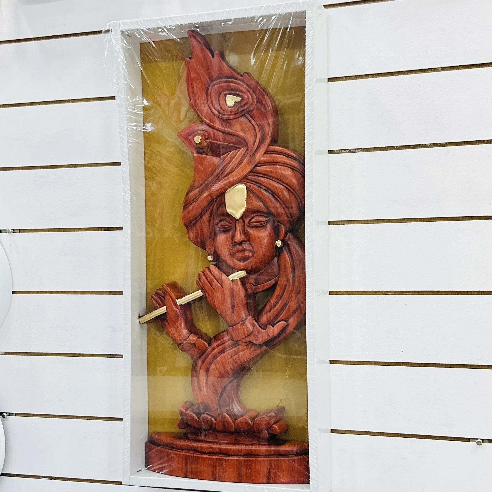 Krishna Idol wall hanging     AT1N5W