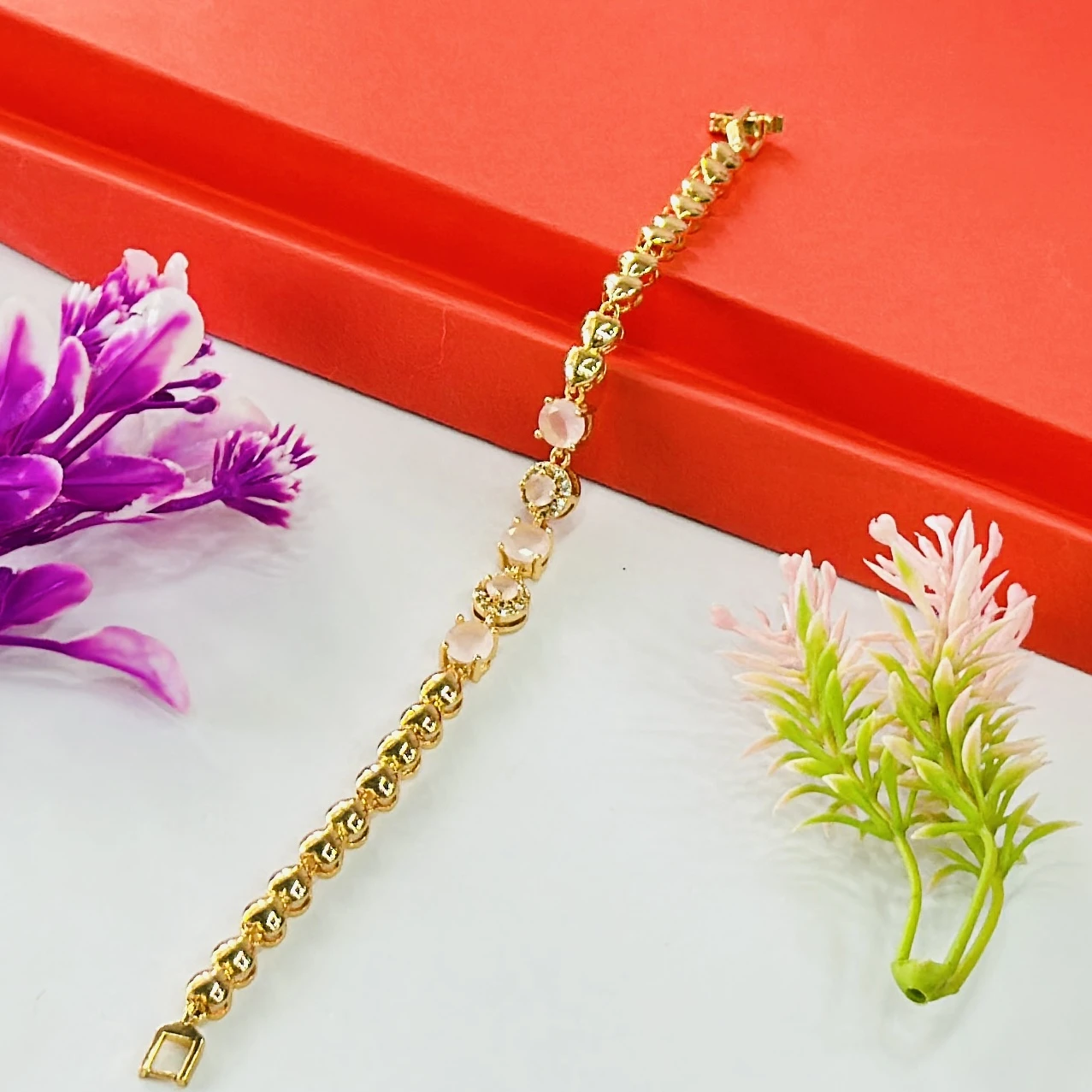 Gold plated Girls Fancy Breslet