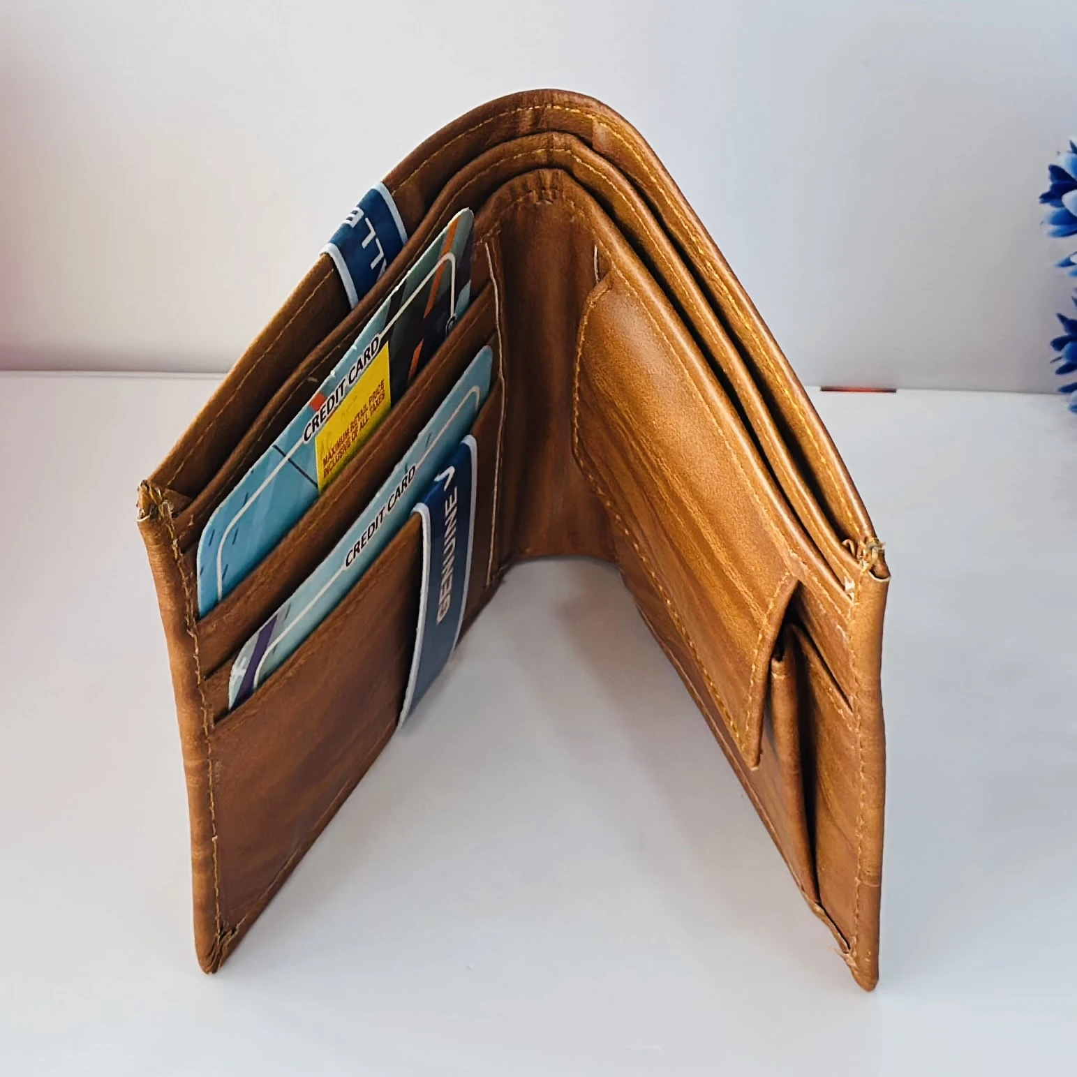 perfect sized artificial leather wallet