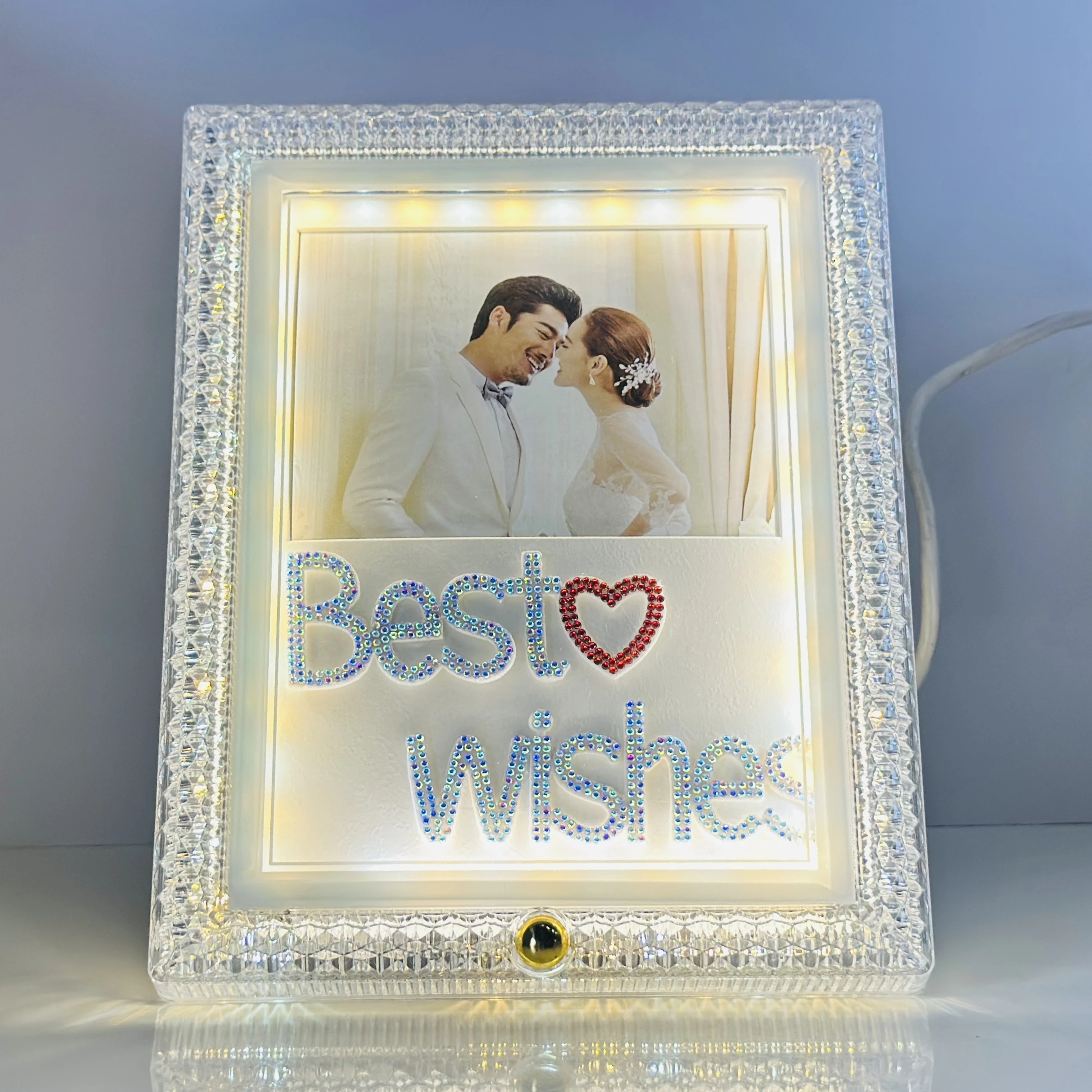 Best Wishes LED Digital Picture Frame(SKU-XHBP5O)