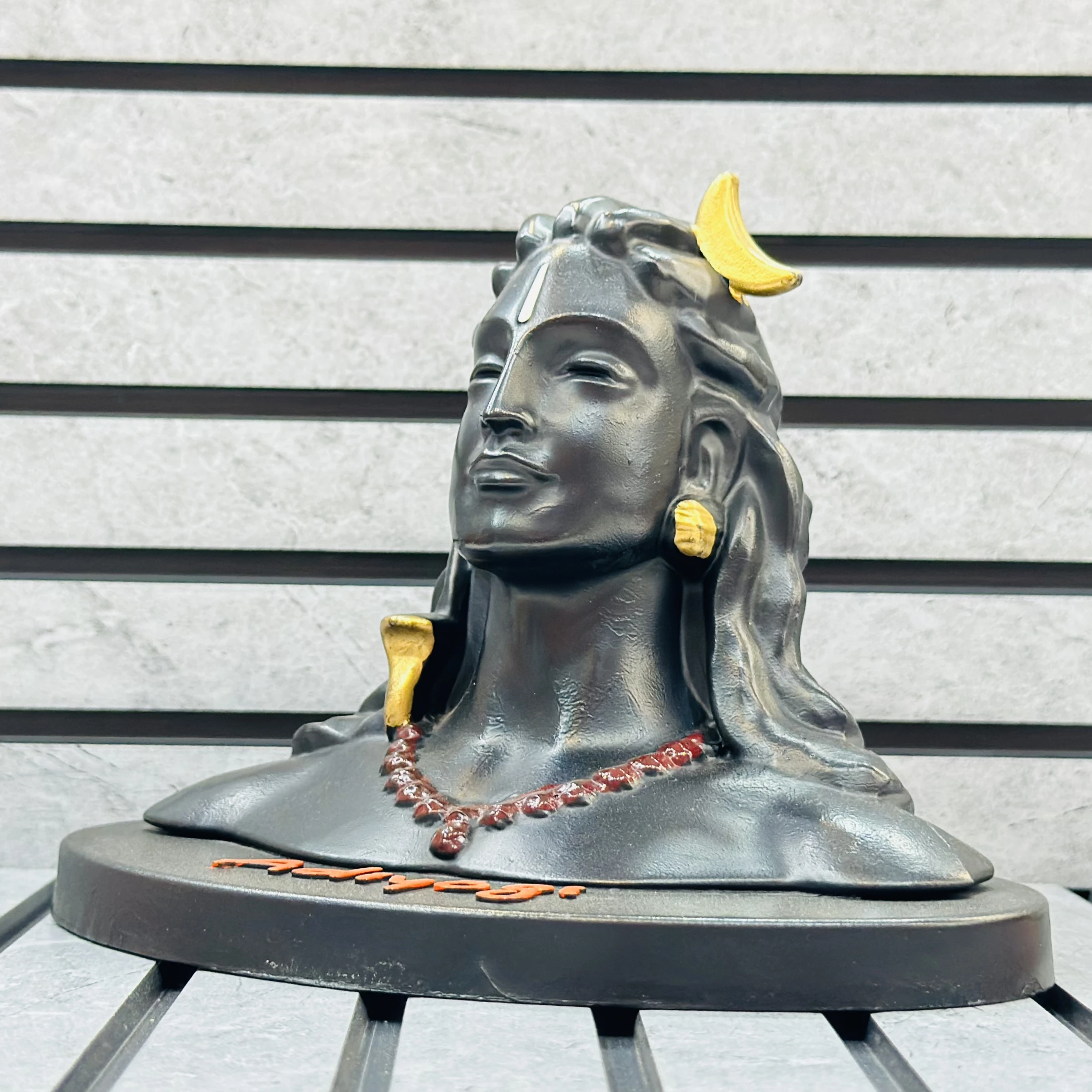 Adiyogi Shiva statue.