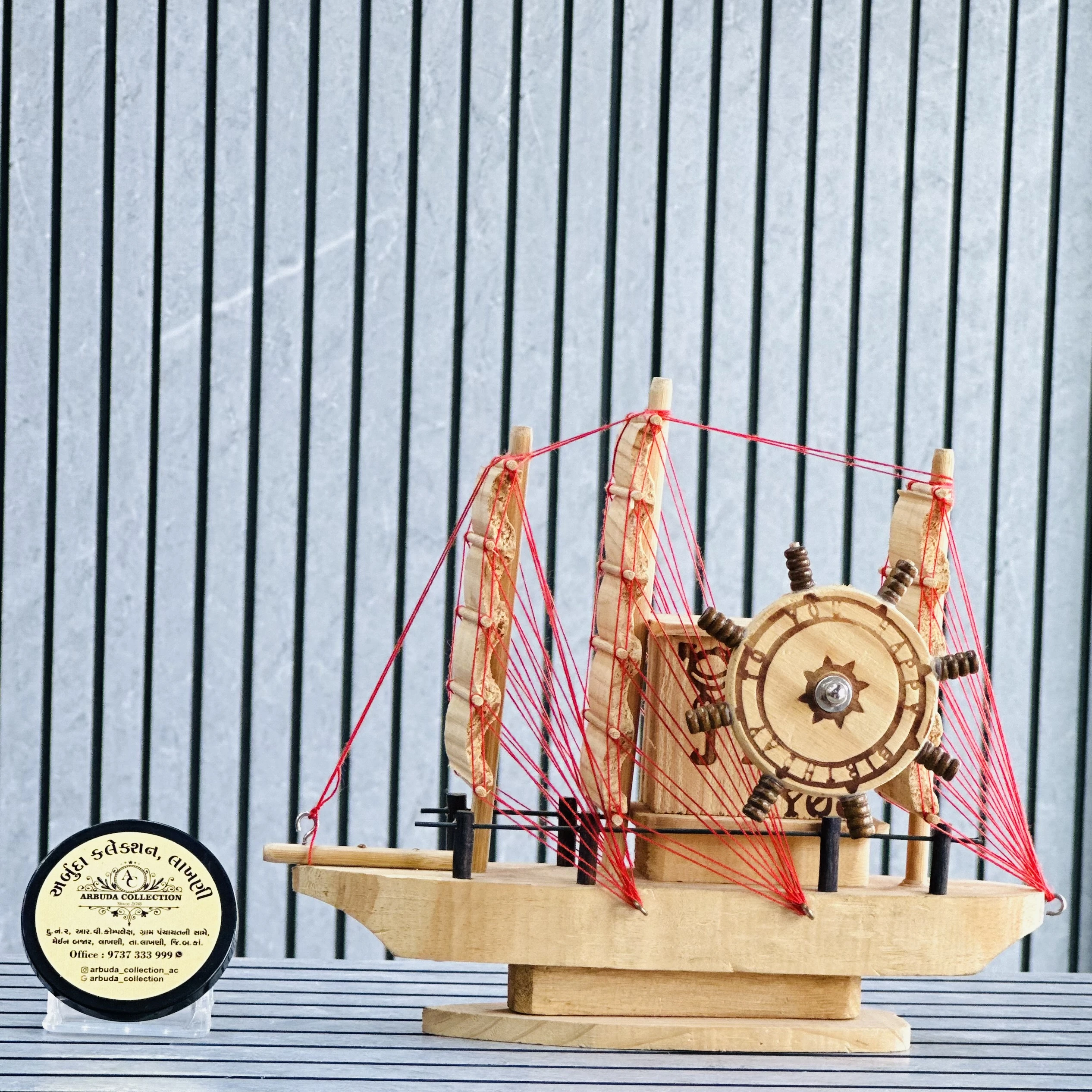 Wooden Sailing Ship Model