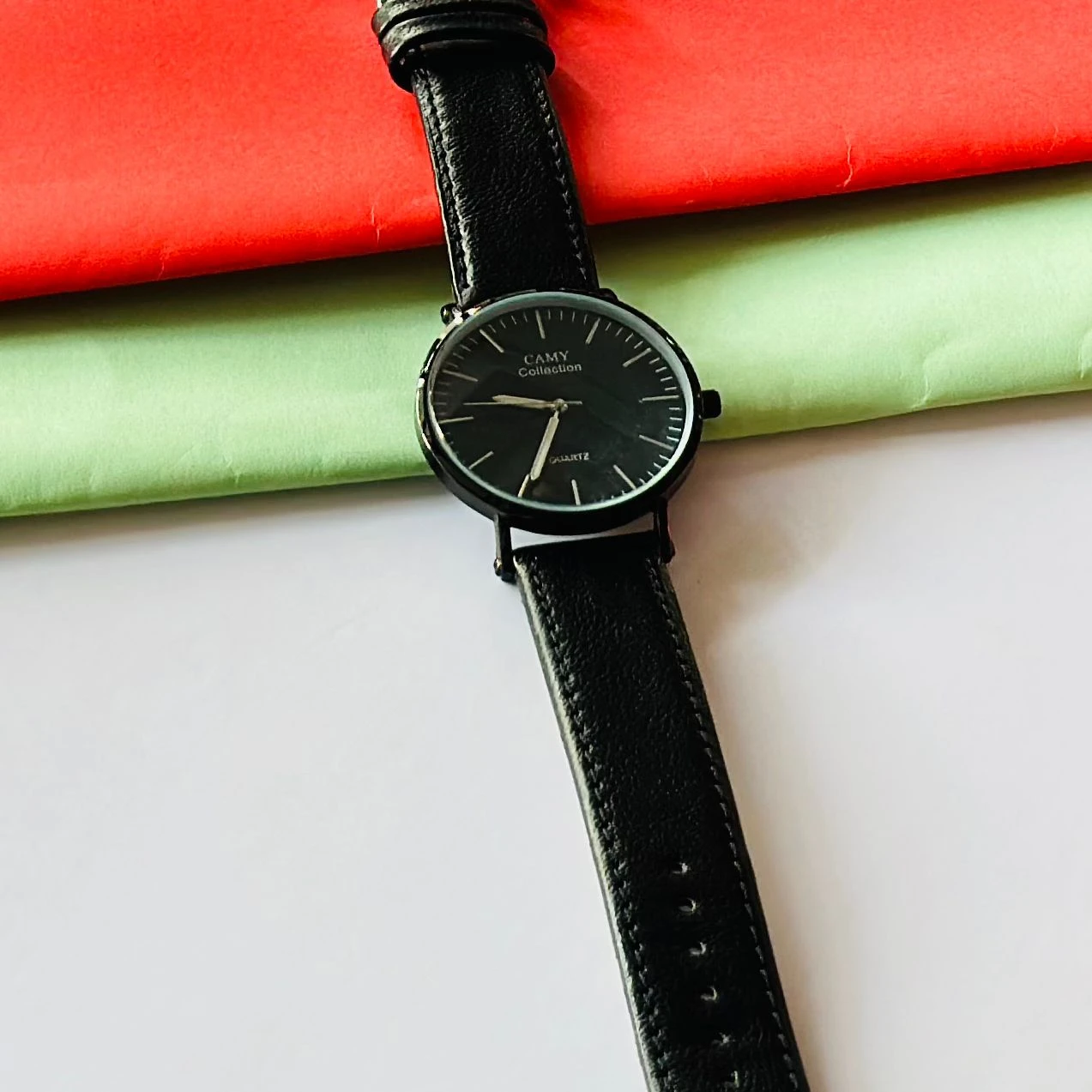 Black analog watch For man’s