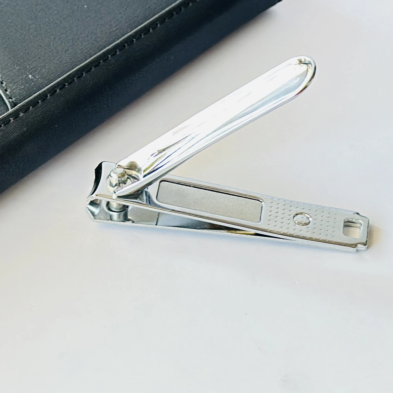 stainless steel nail clippers.