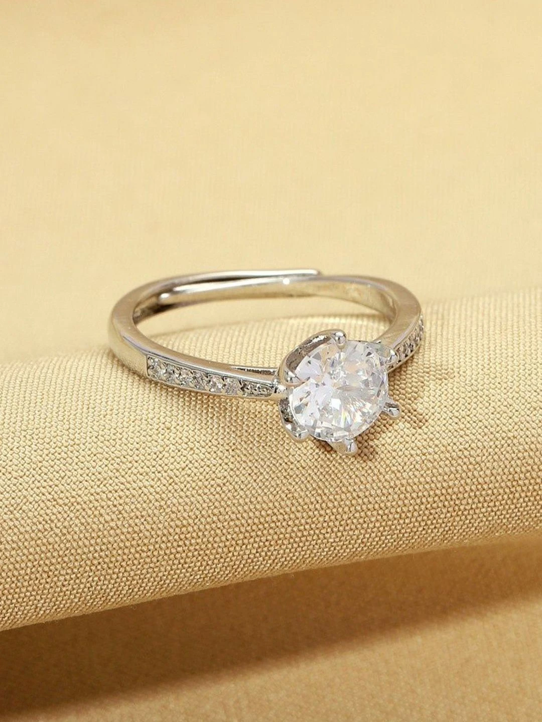 Sterling Silver Bling Ring