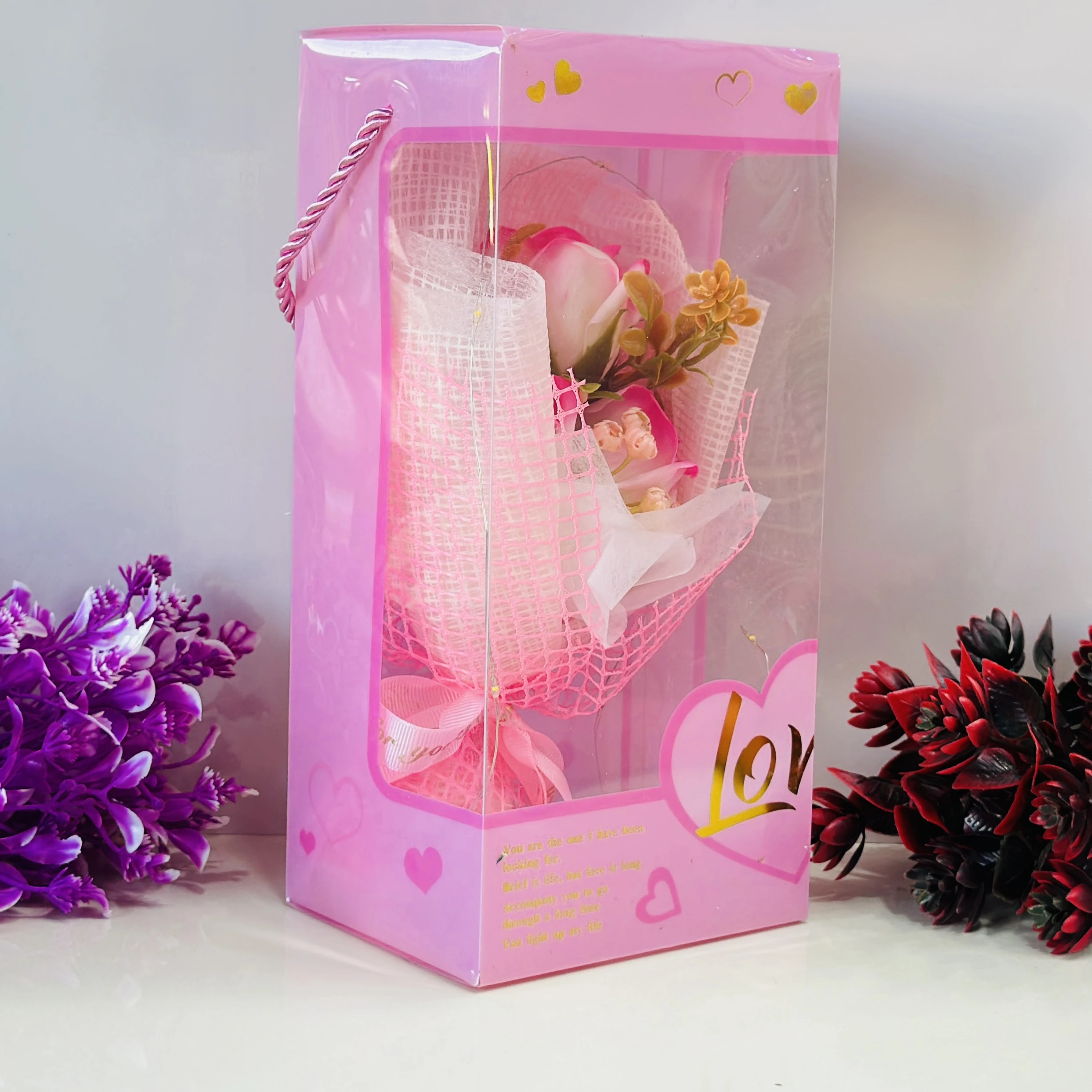 Artificial Flower Bouquet Gift