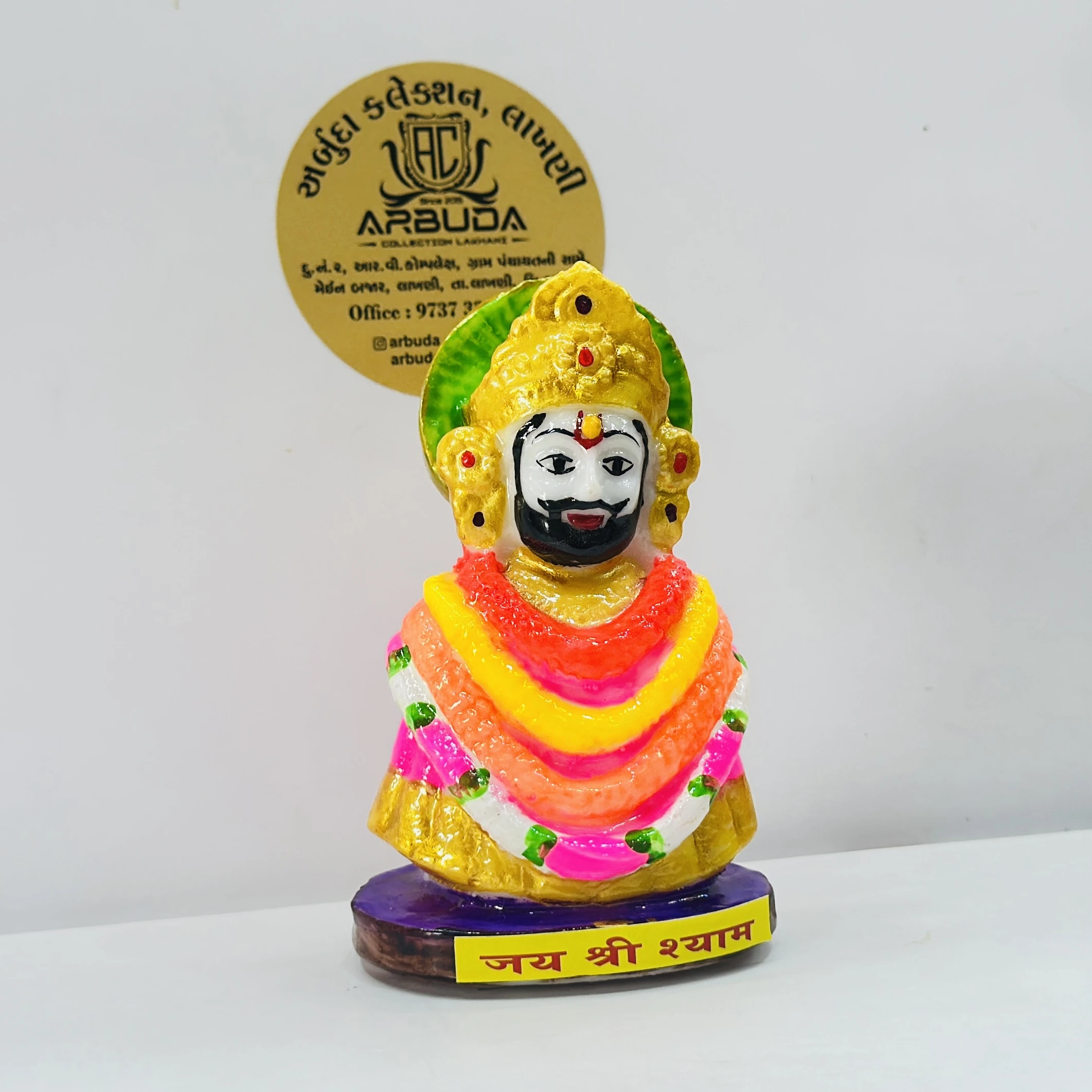 Khatu Shyam Ji idol.