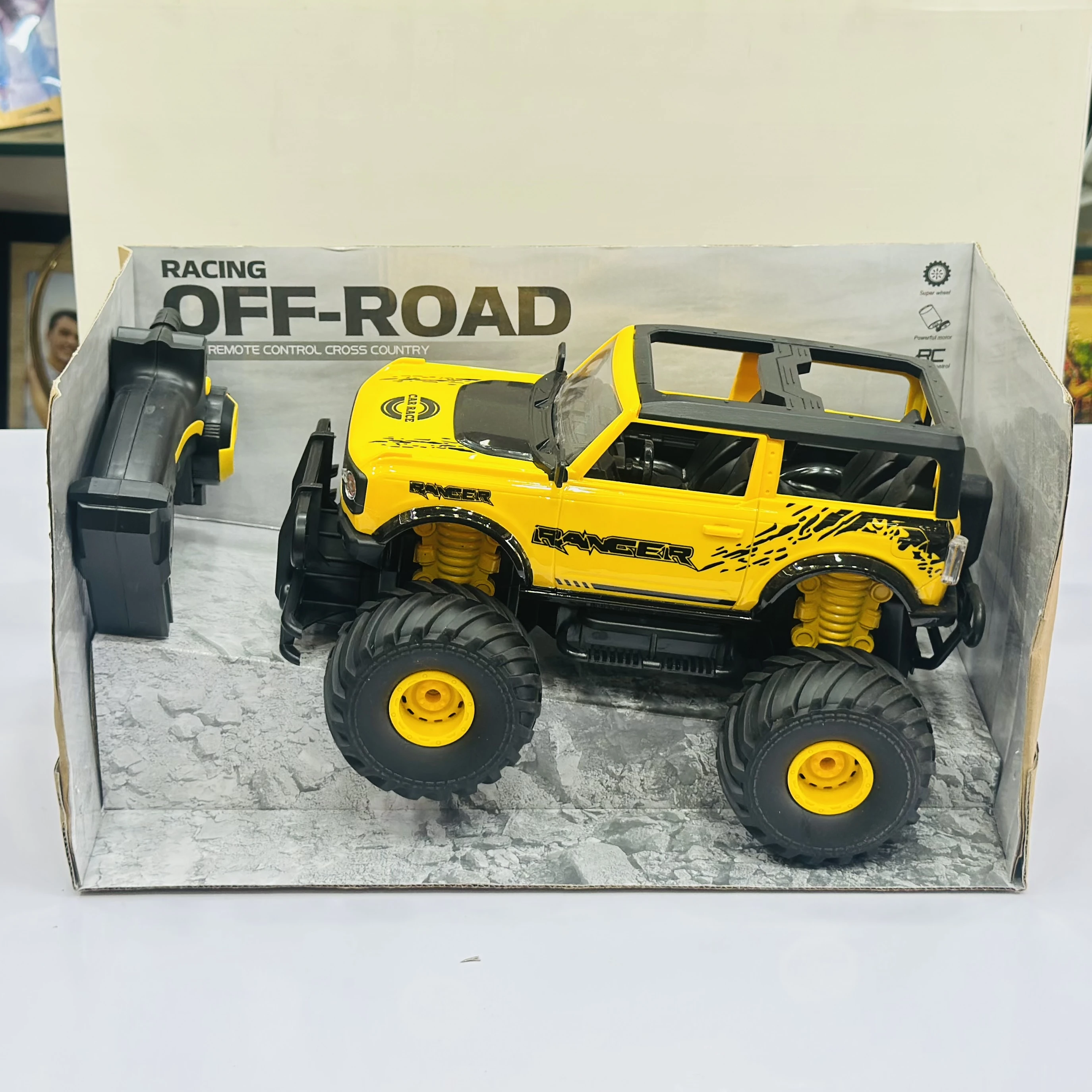 New Bright or similar brand 1:14 scale "Racing Off-Road" remote control Ford Bronco toy truck