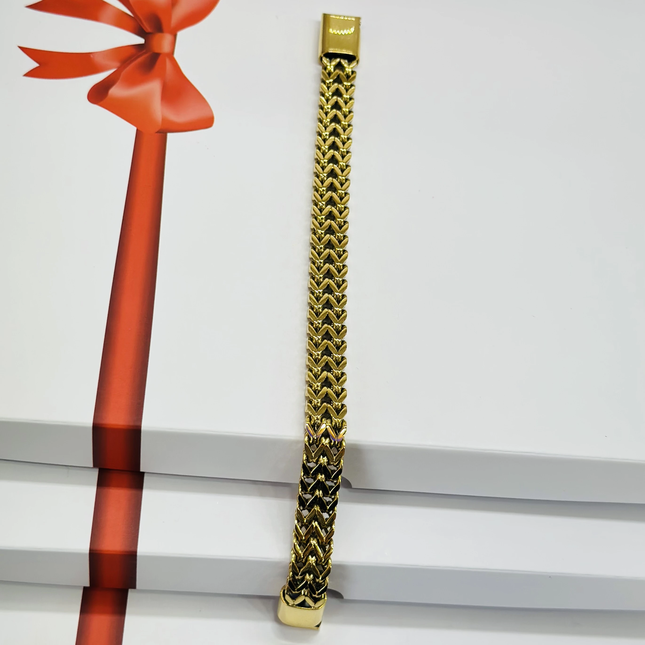 1 GRAM GOLD DIAMOND BRACELET FOR MEN