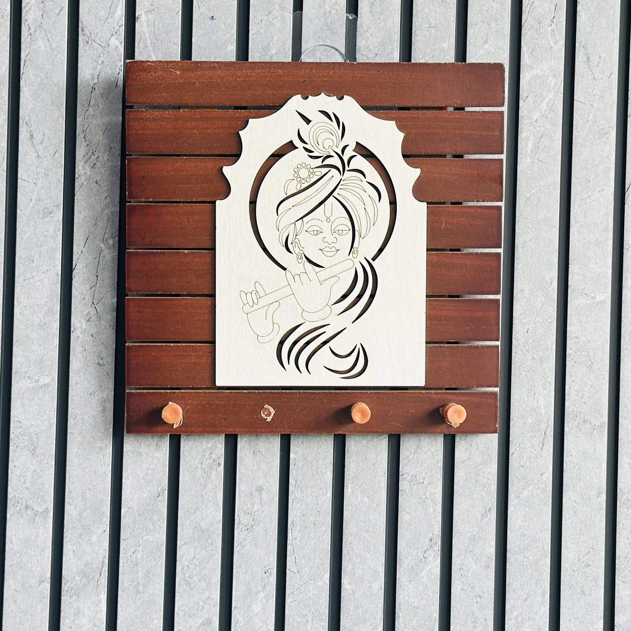 Krishna Face Stencil for Wall Art (SKU-JRSTS5)