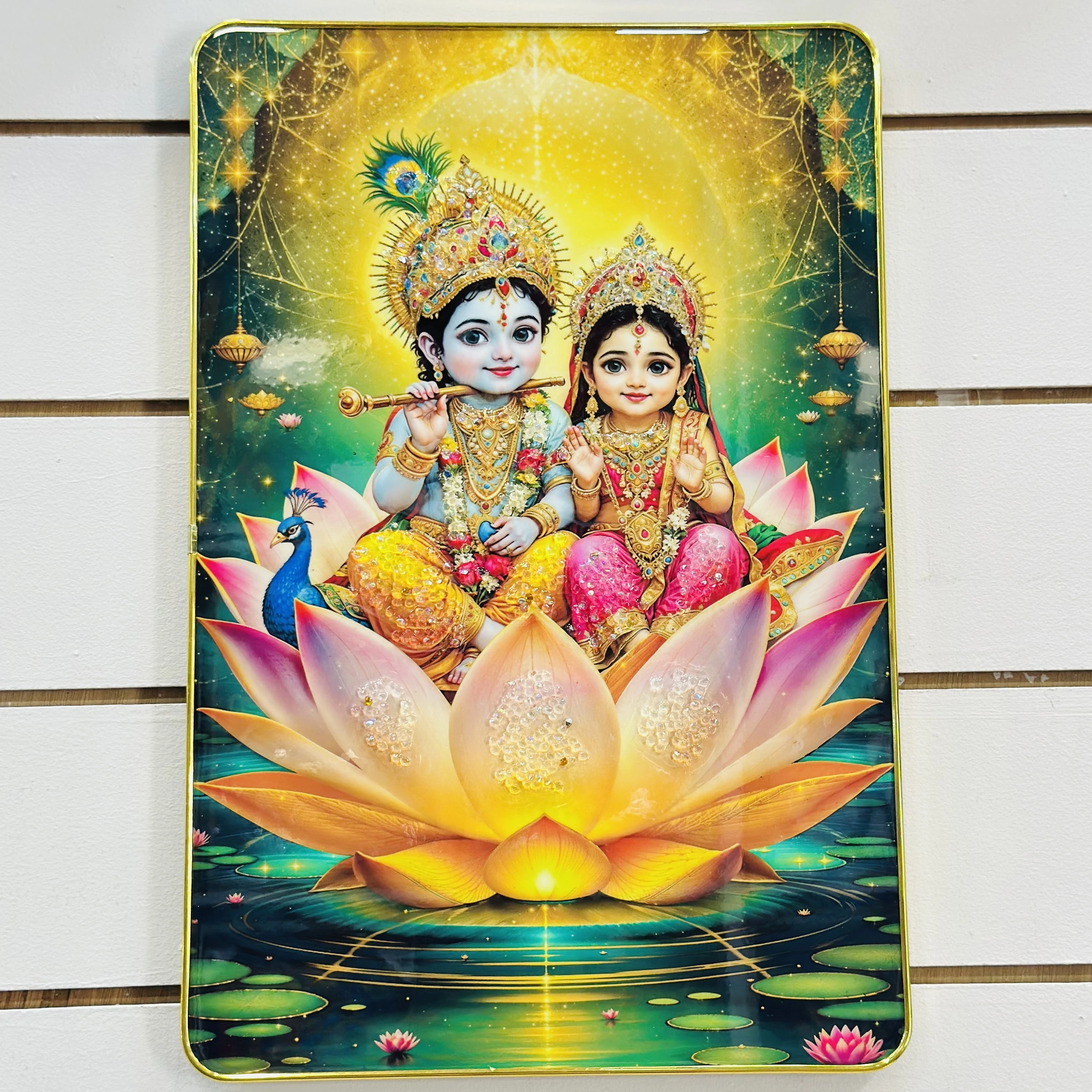 Little Radha Krishna Frame (SKU-76HVKI)