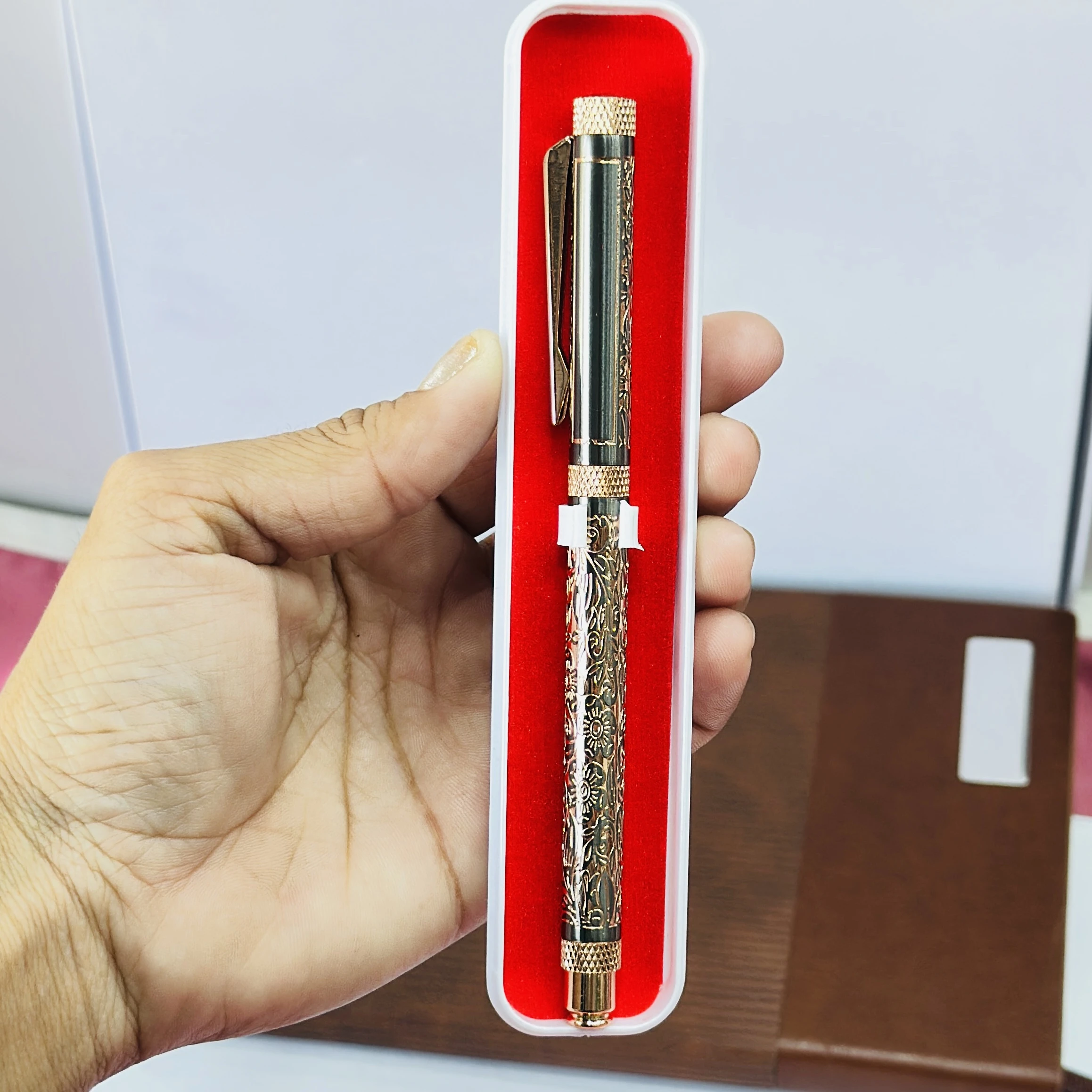 Gold Plated Roller Ball Pen