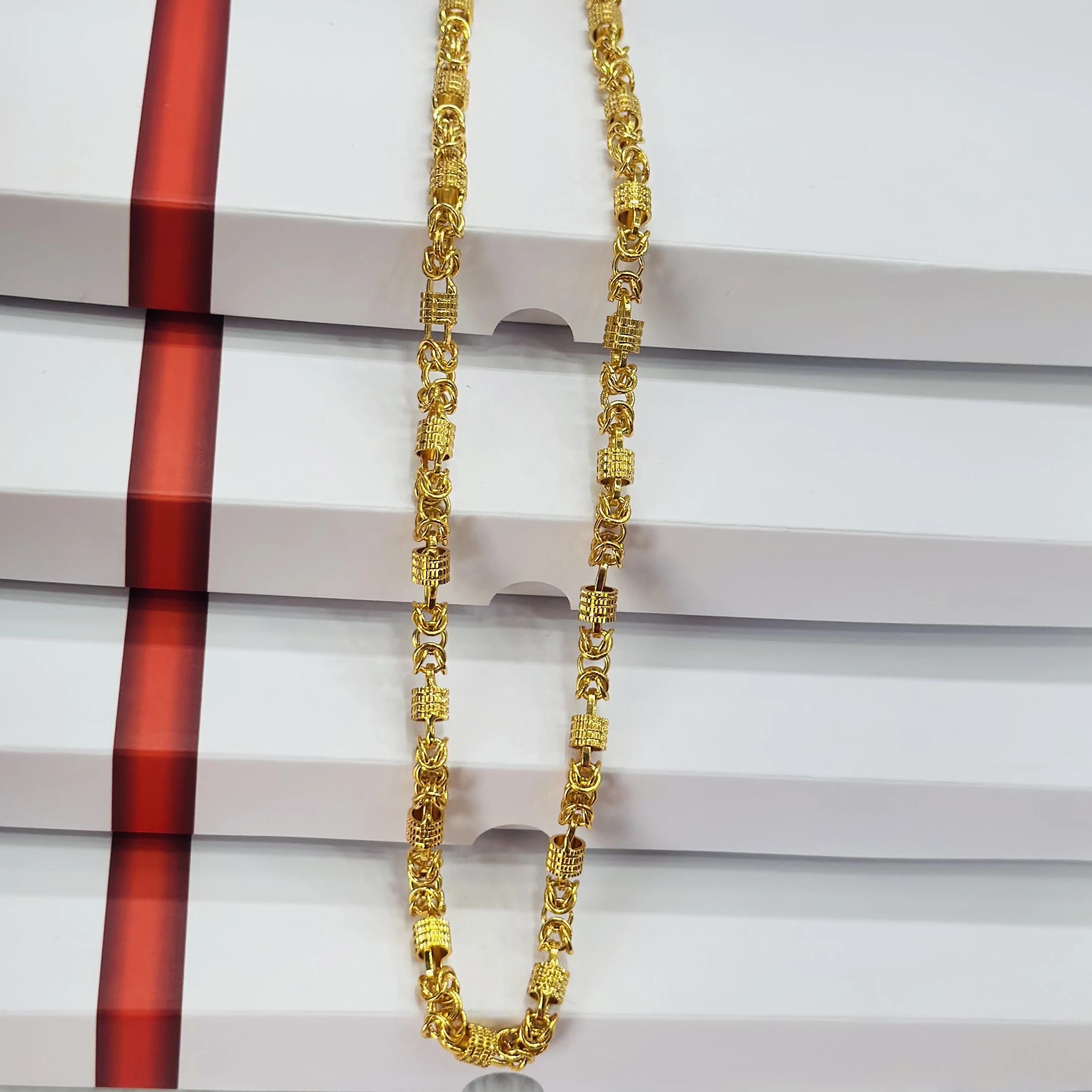 Gold plated design chain