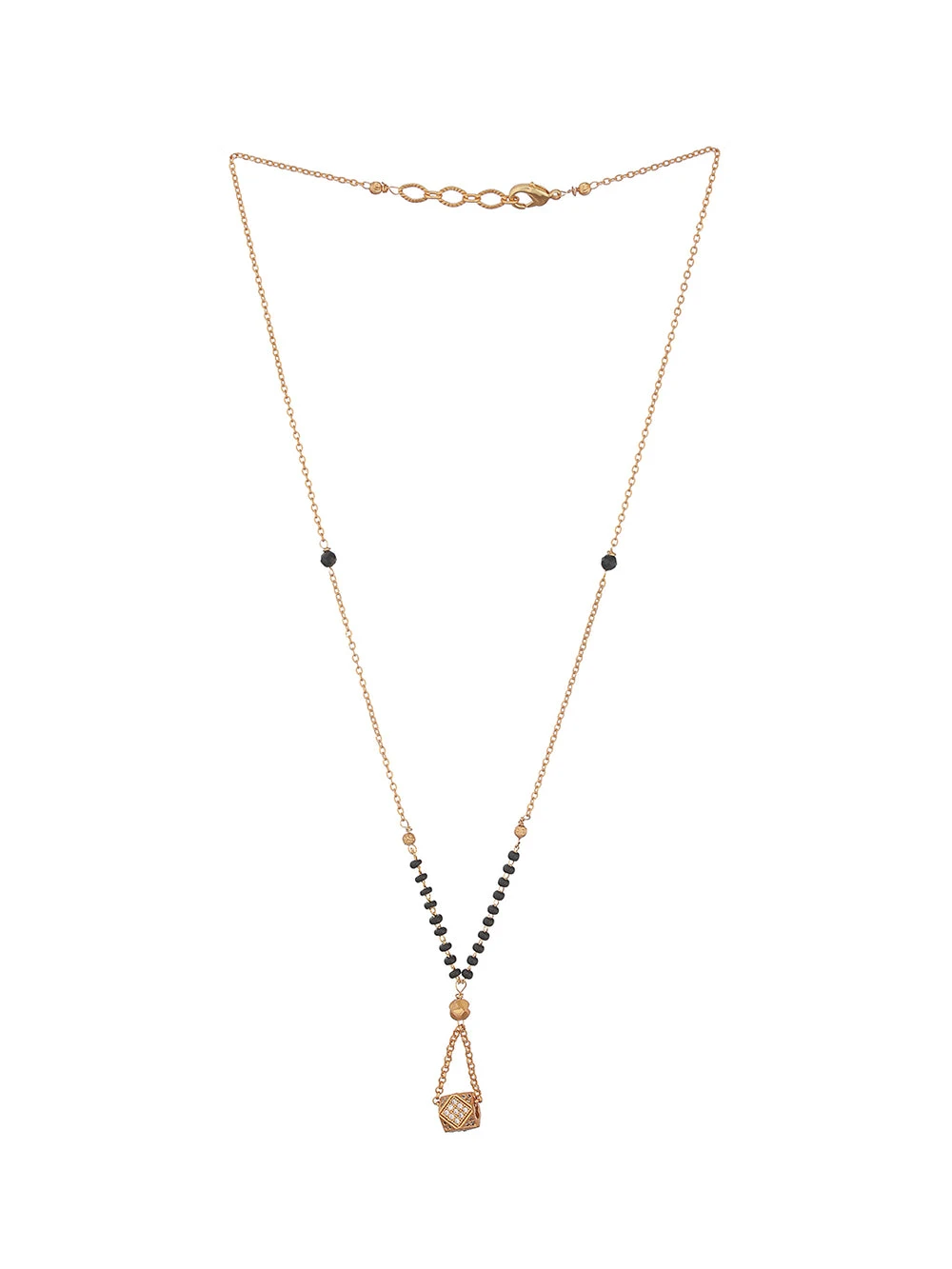 Belleza Jewels gold-plated mangalsutra