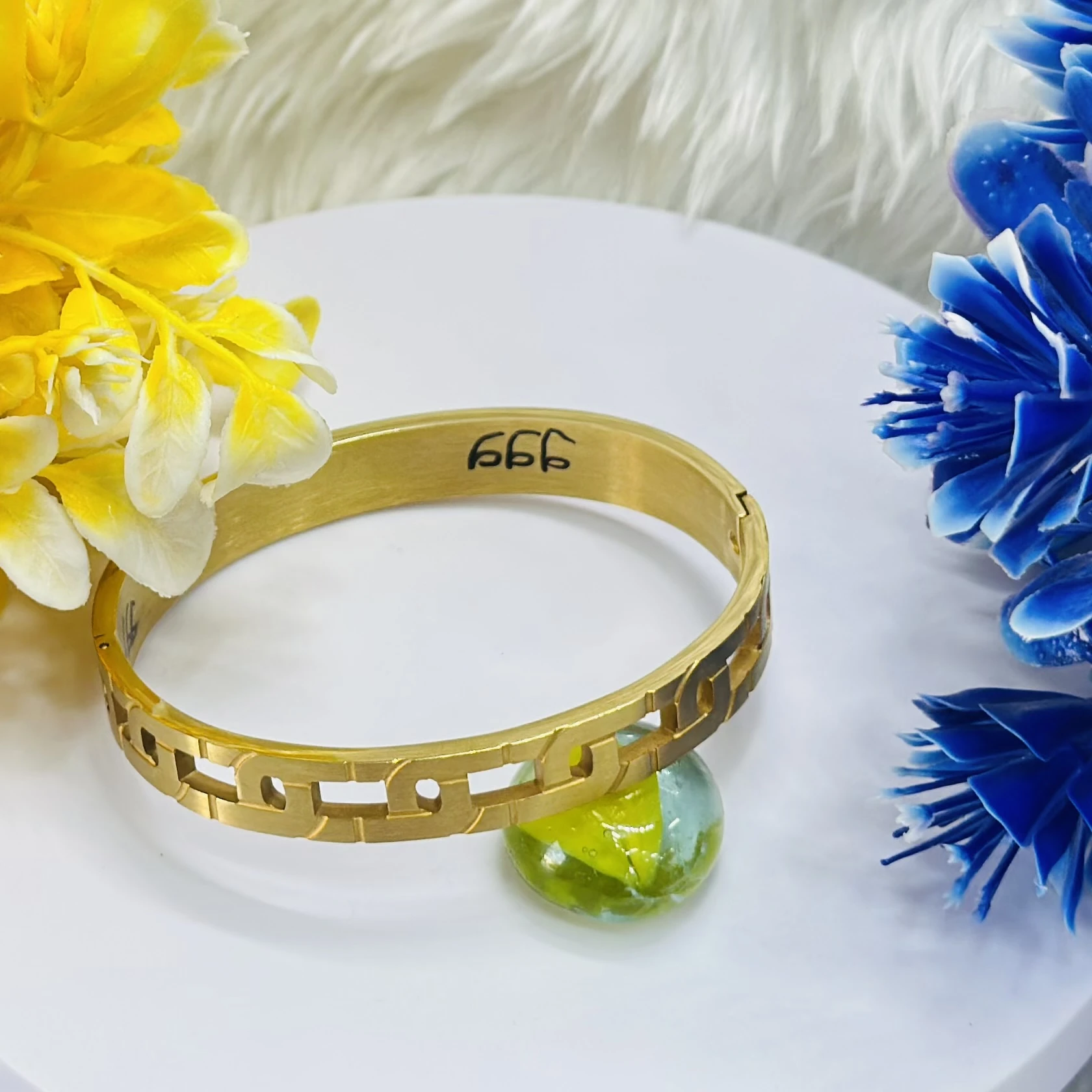 Gold plated Breslet (Kada)