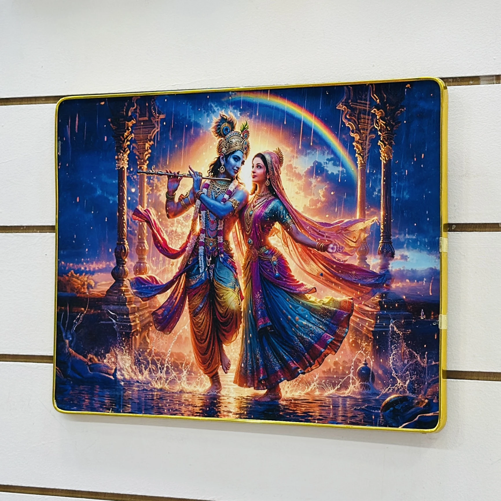 Hindu deities Radha and Krishna…. 86G6M3