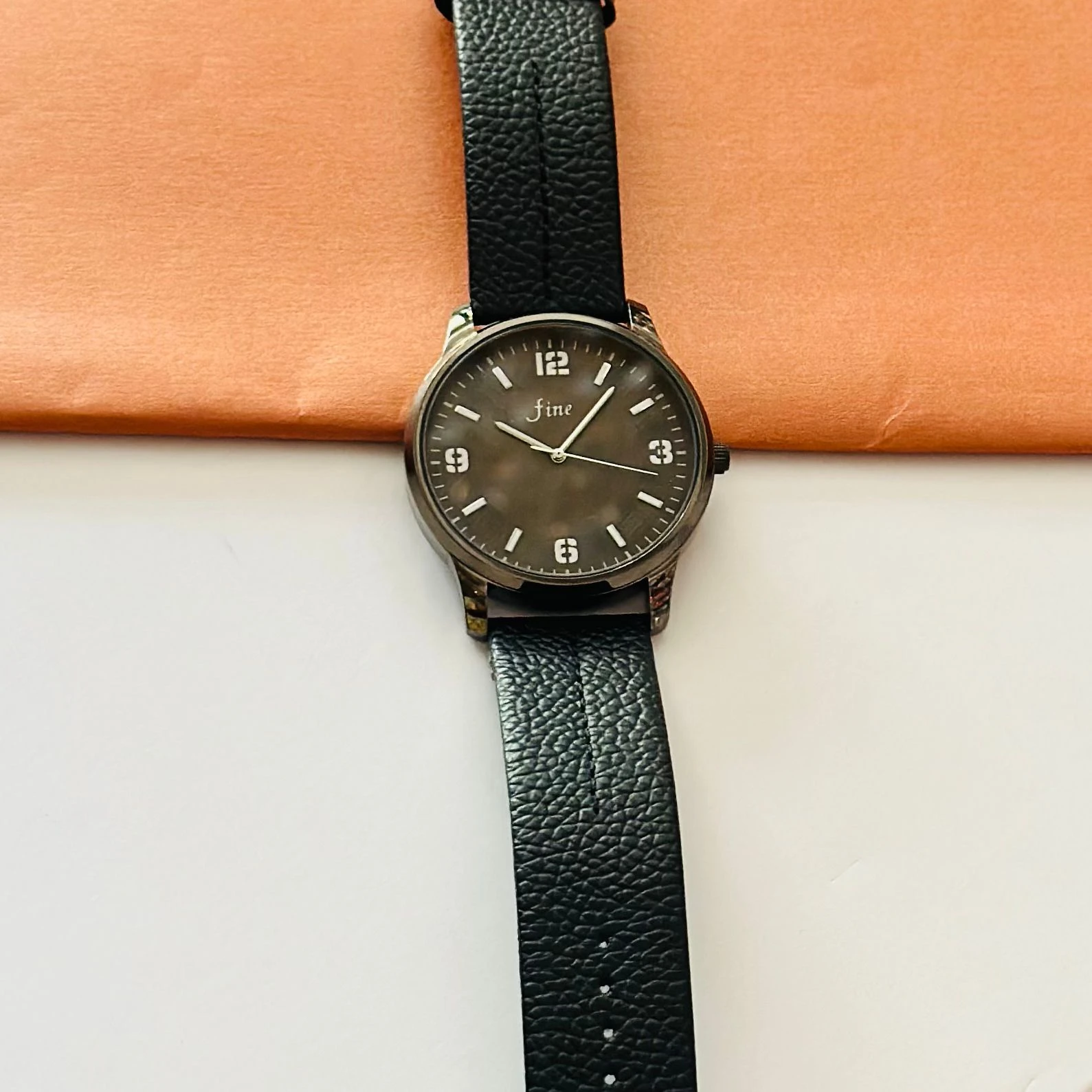 Black analog watch For man’s