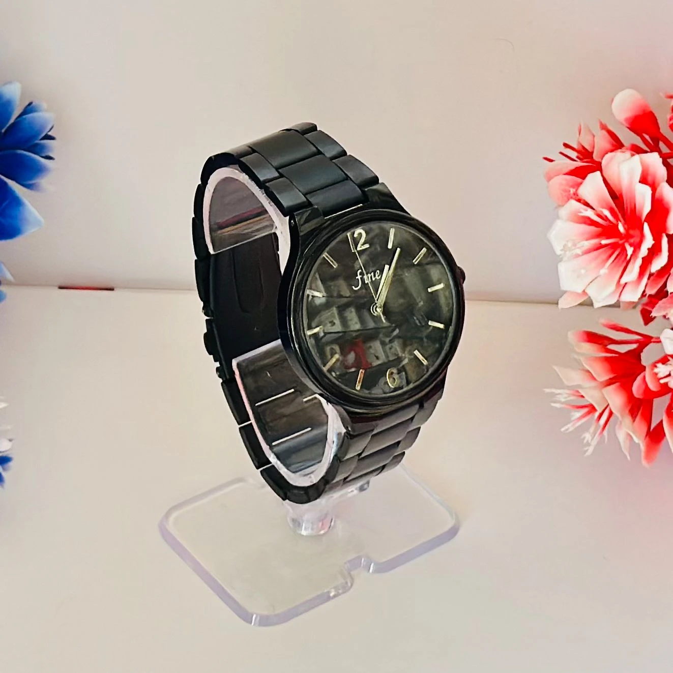 Black analog watch For man’s