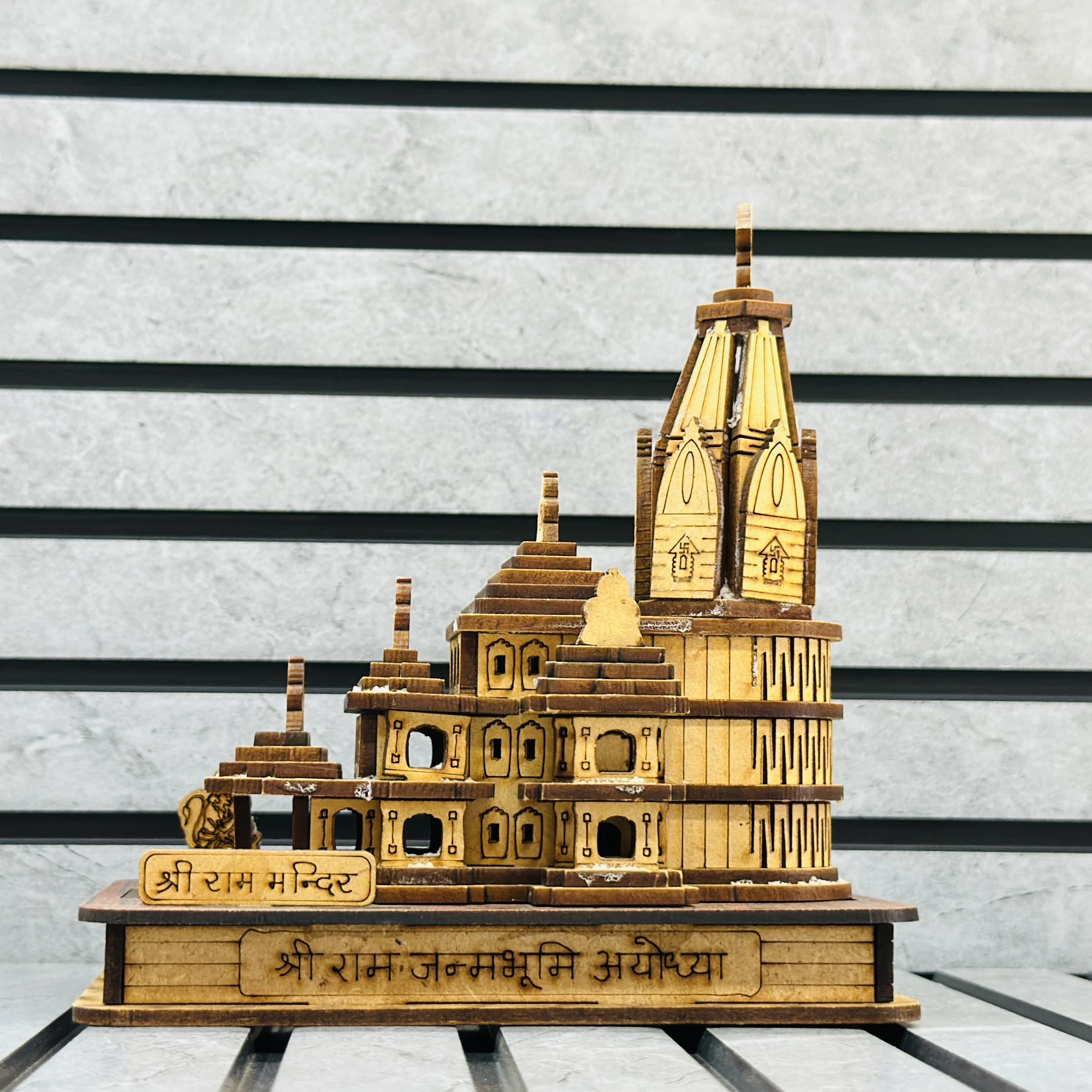 Shri Ram Mandir Ayodhya temple(SKU-OWOOZN)