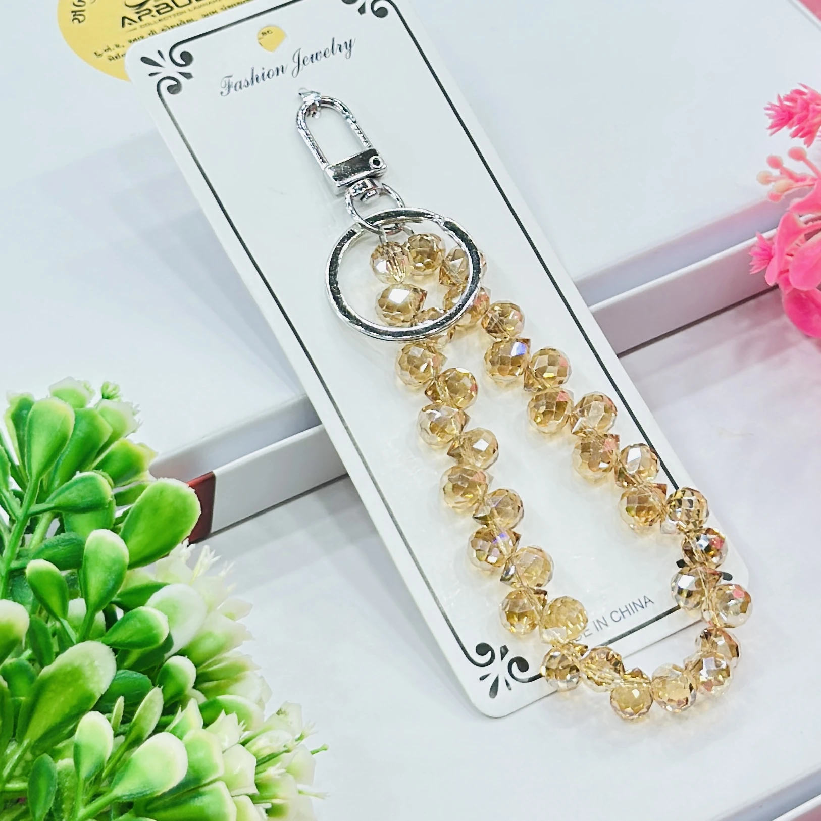 Crystal Fancy Girls Keychain