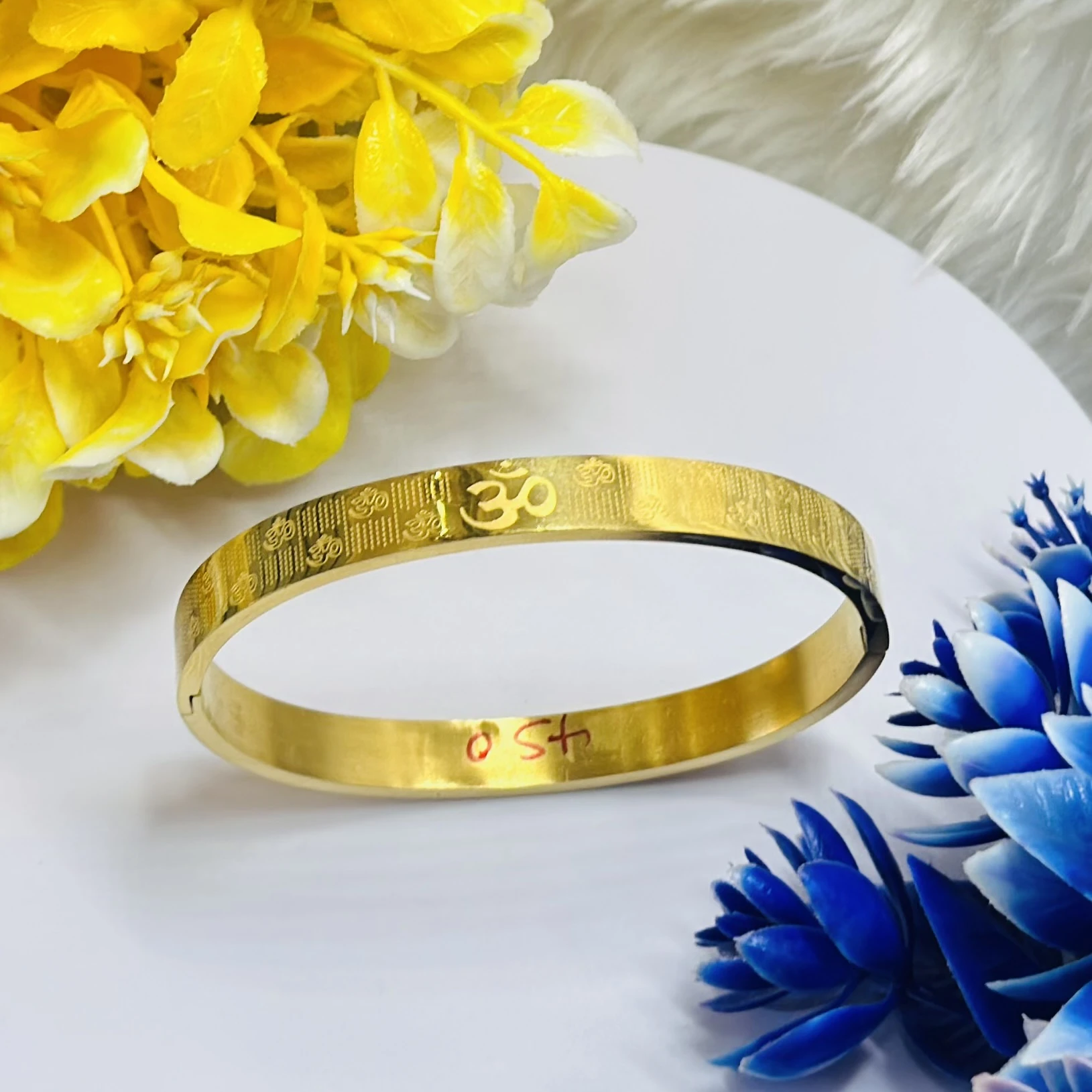 Gold plated Breslet (Kada)