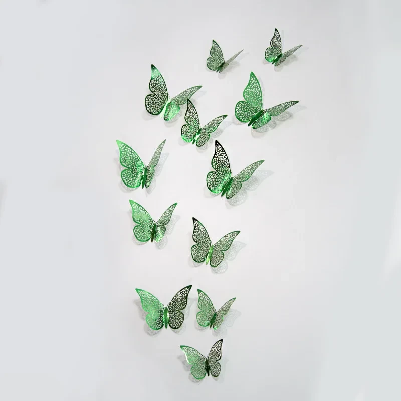 package of 3D butterfly wall decorations