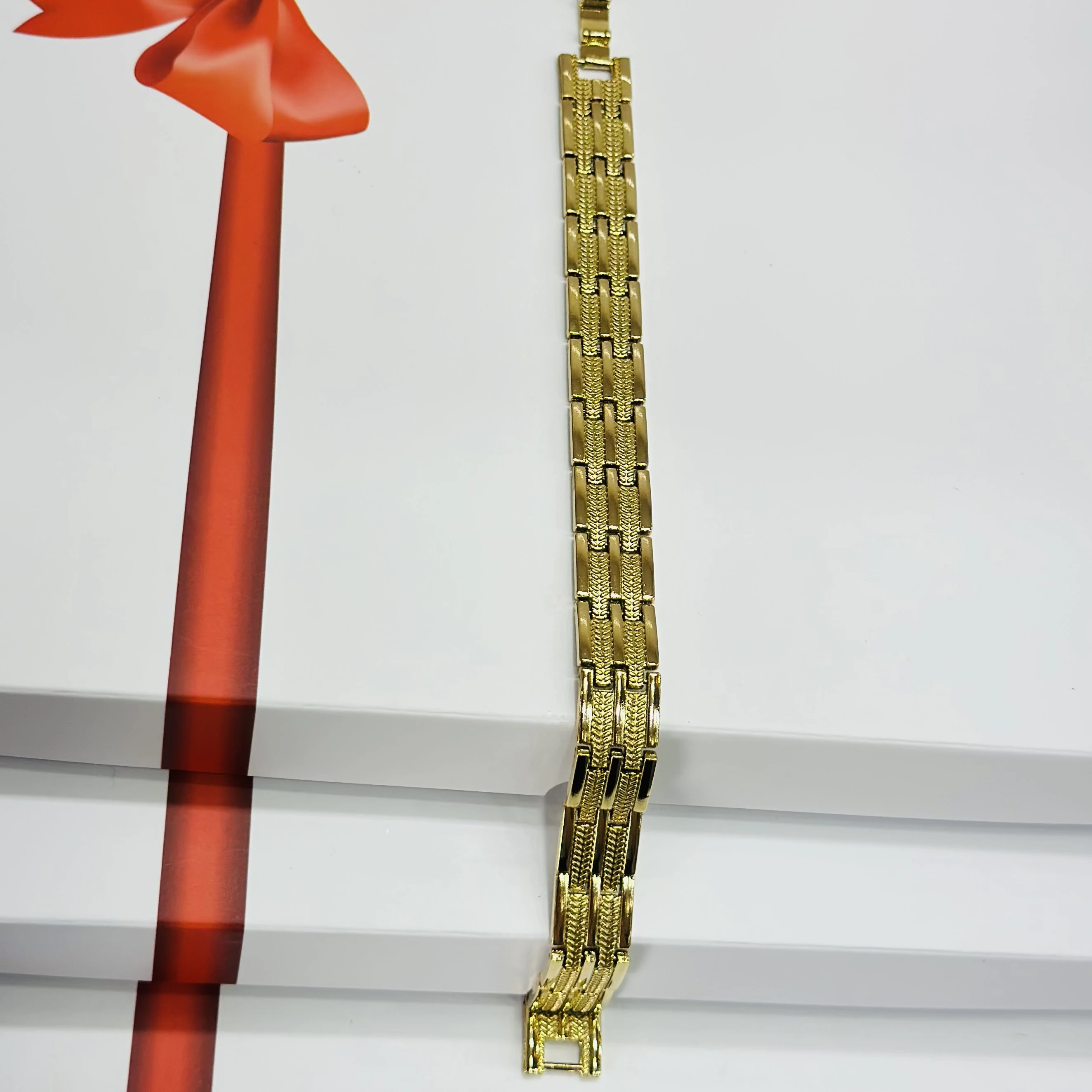 1 GRAM GOLD DIAMOND BRACELET FOR MEN