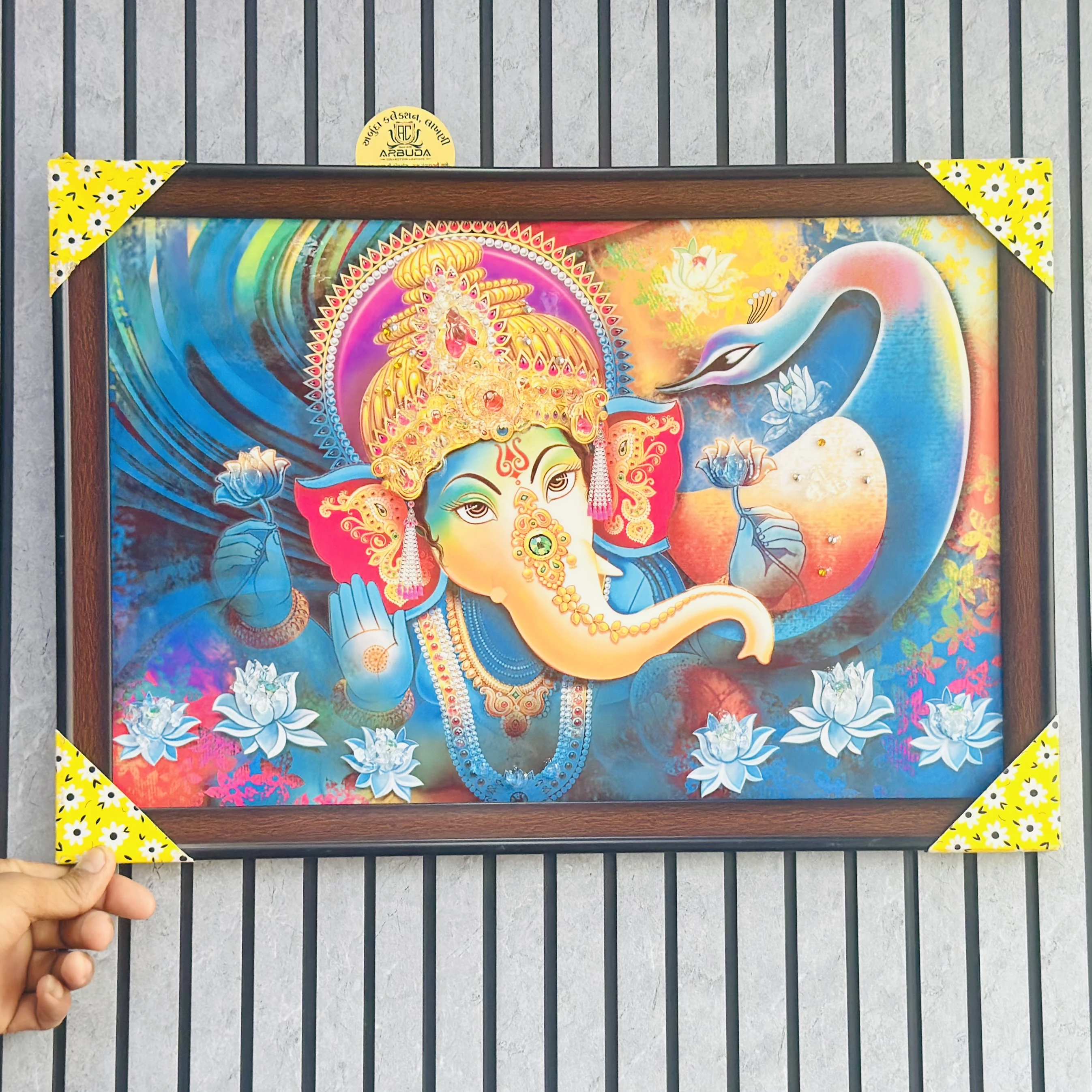 Ganpati bapa Frame (SKU-3Q51KP)