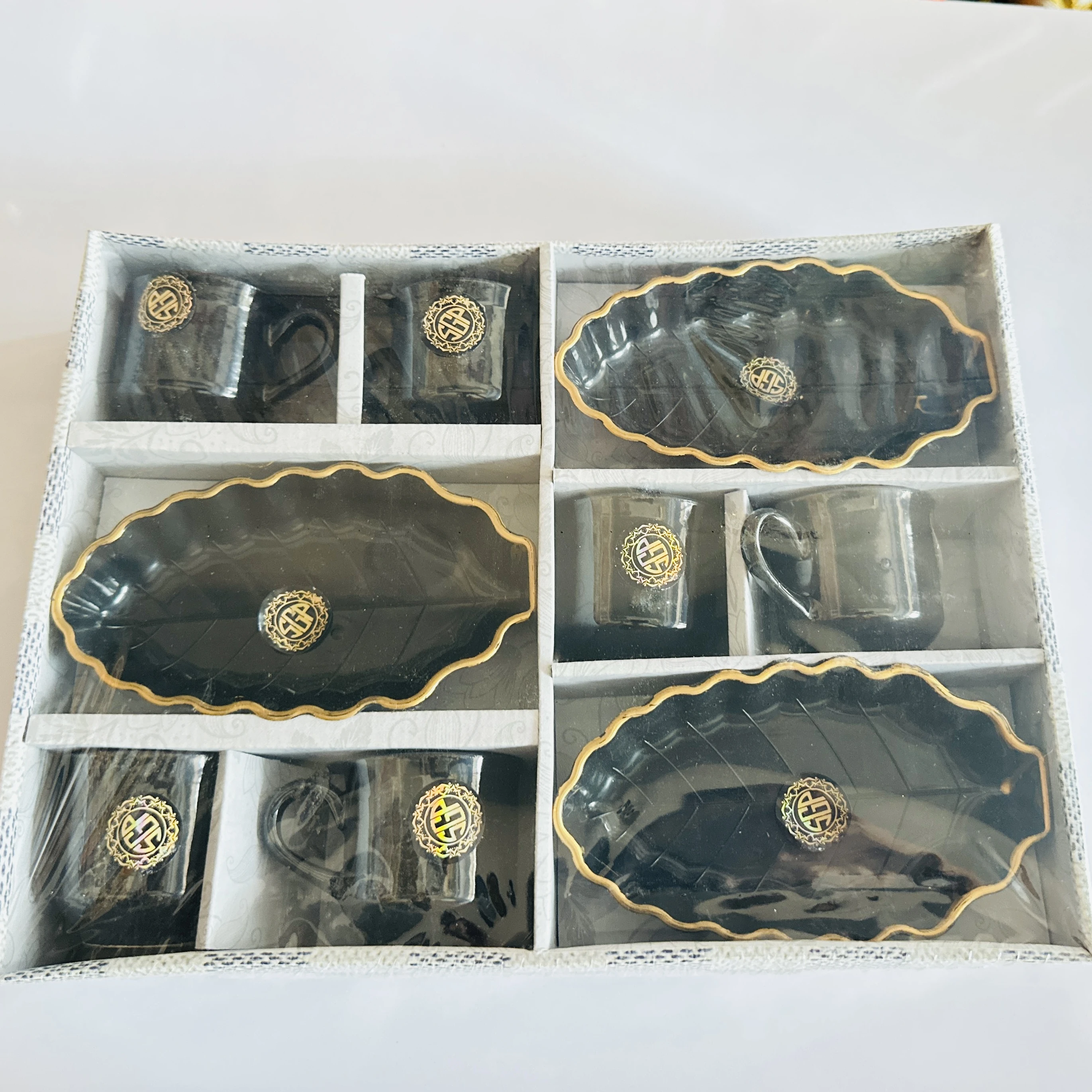 8-piece ceramic black tea set… Q959KJ