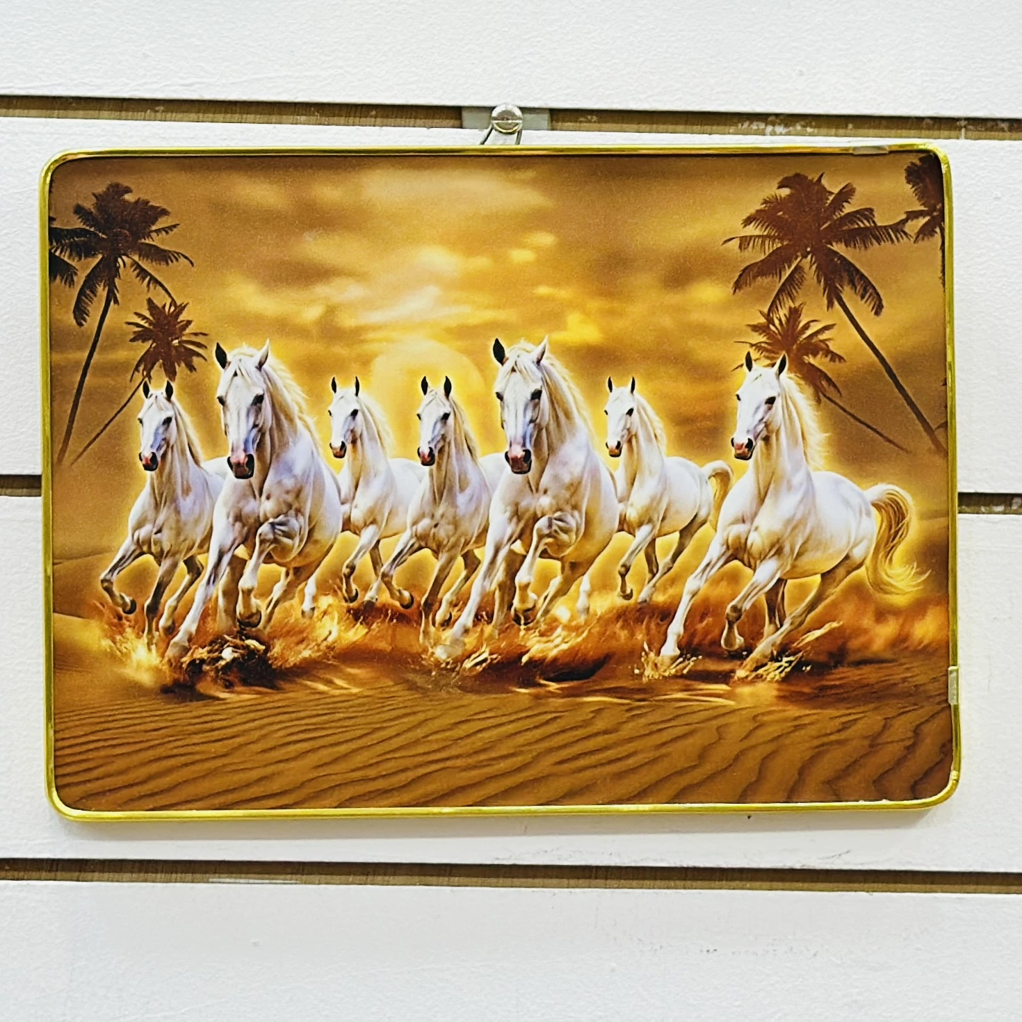 Seven Horses Vastu Painting….. A8MOMT