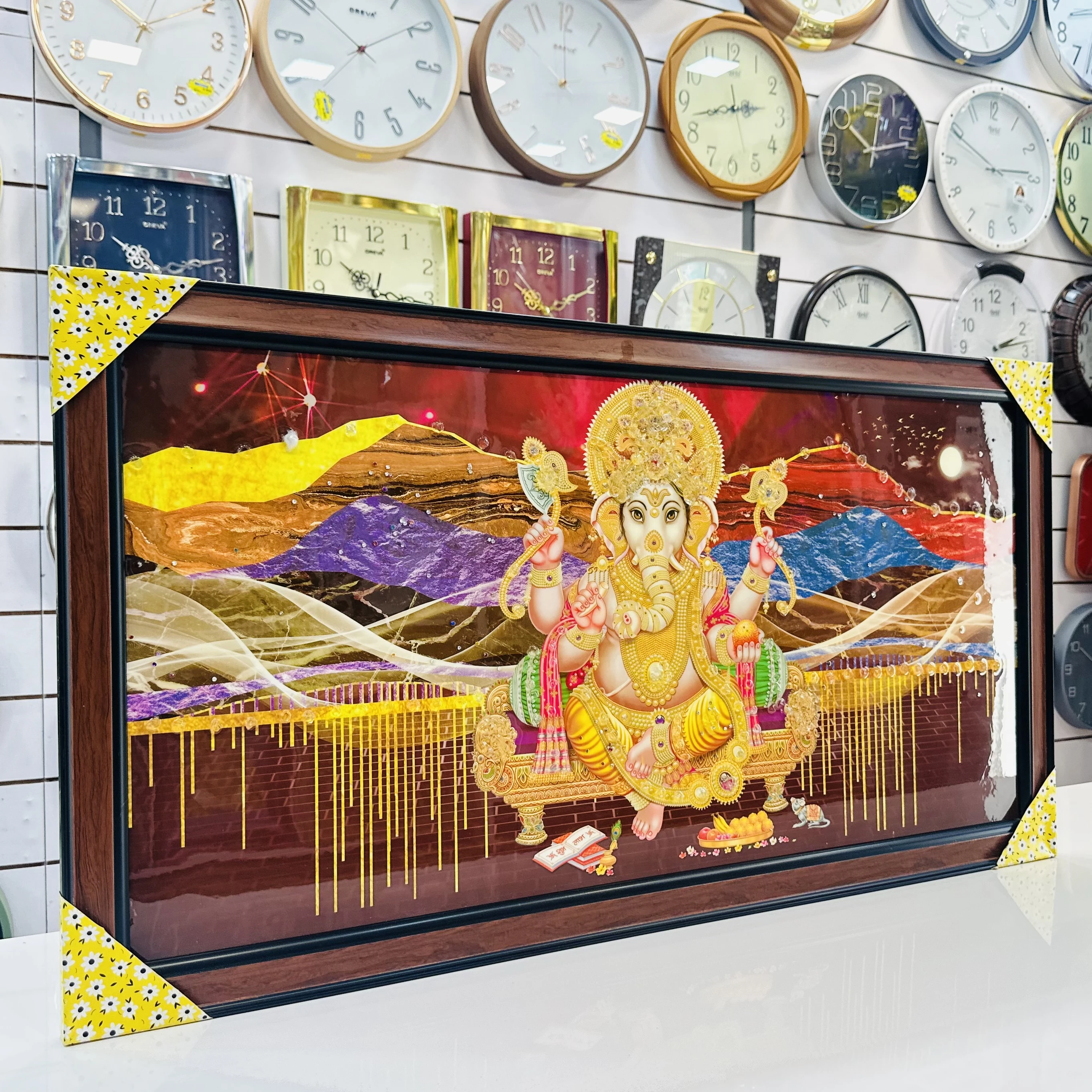 Ganpati bapa Frame (SKU-3WA484)