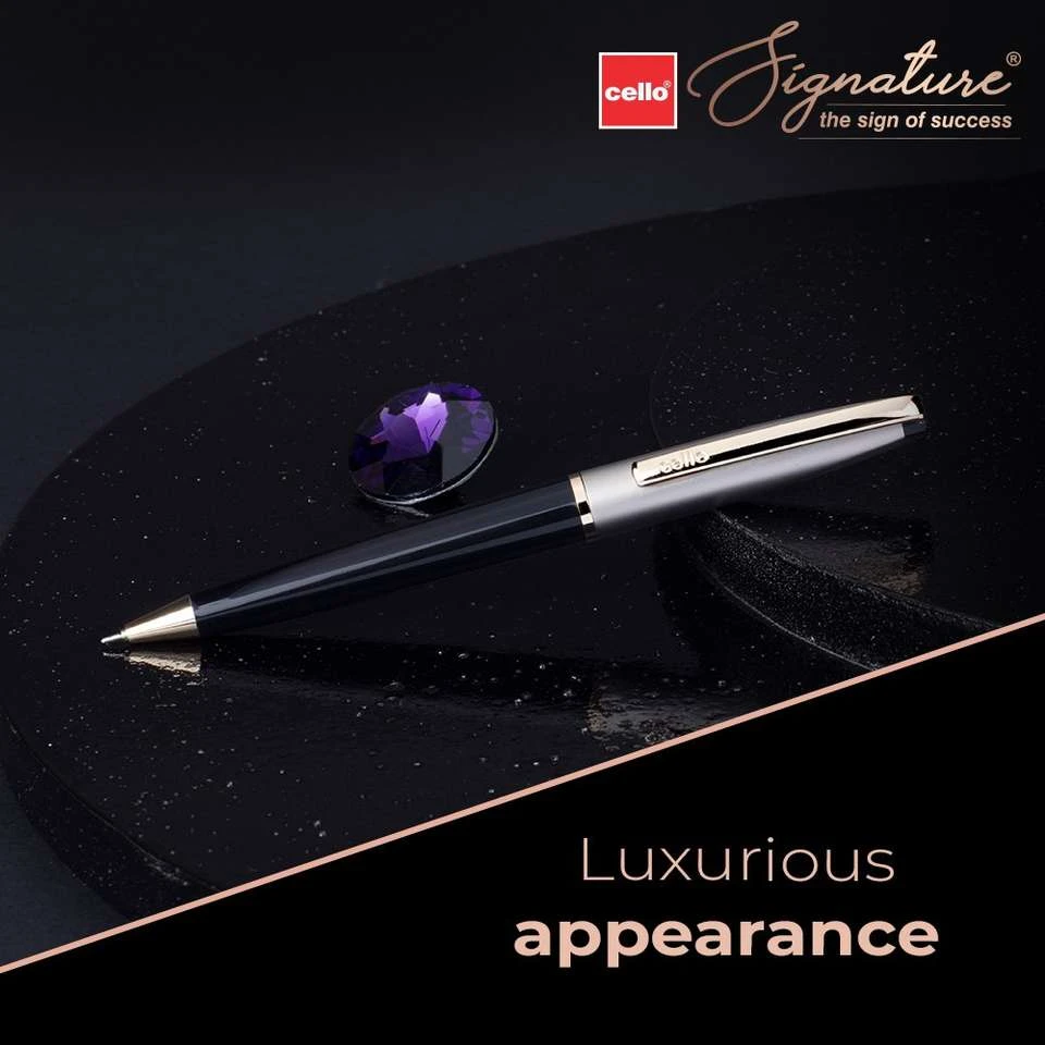 Cello Signature Moonlit Ball Pen.