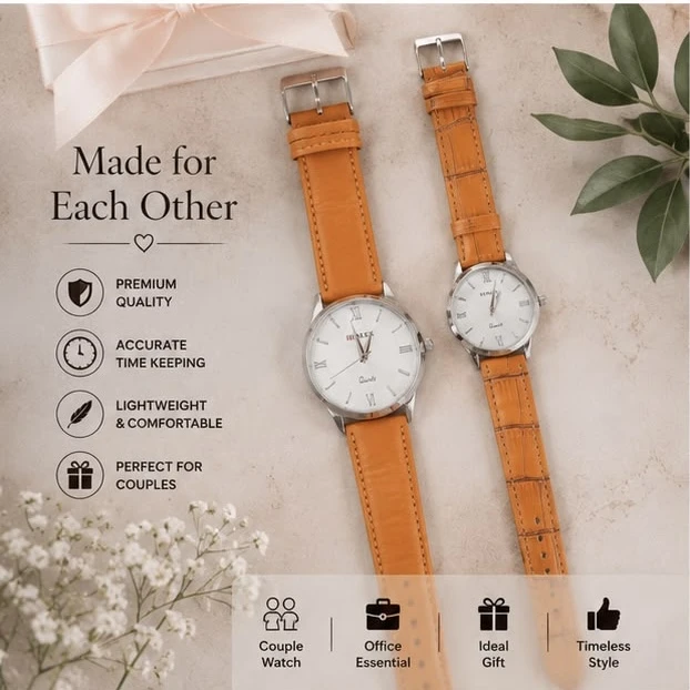 Elegant Matching Couple Watches