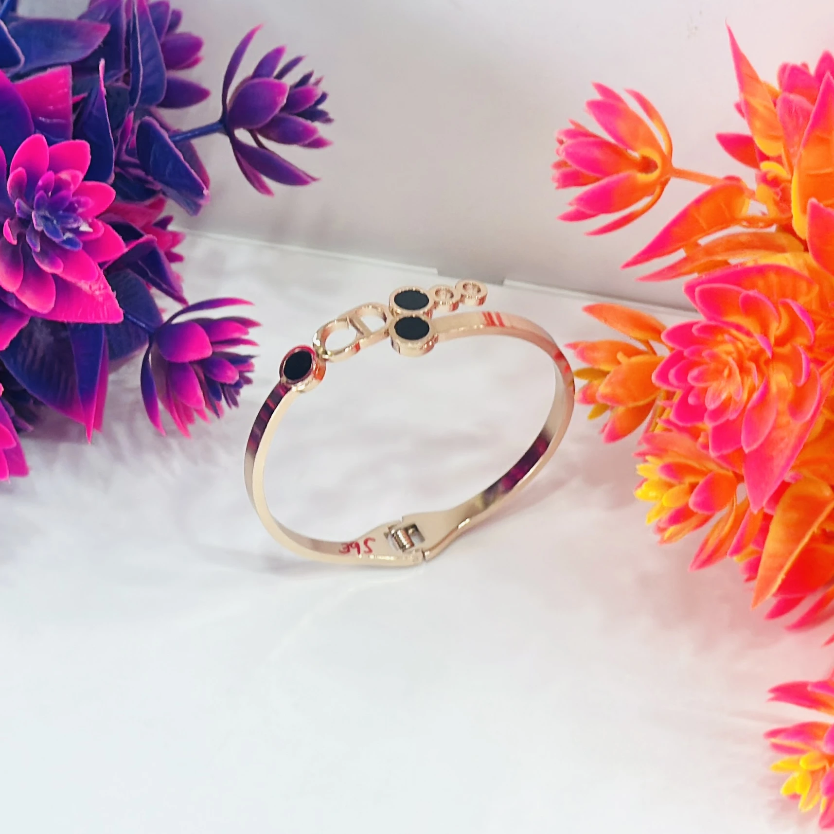 Rose gold-plated bracelet