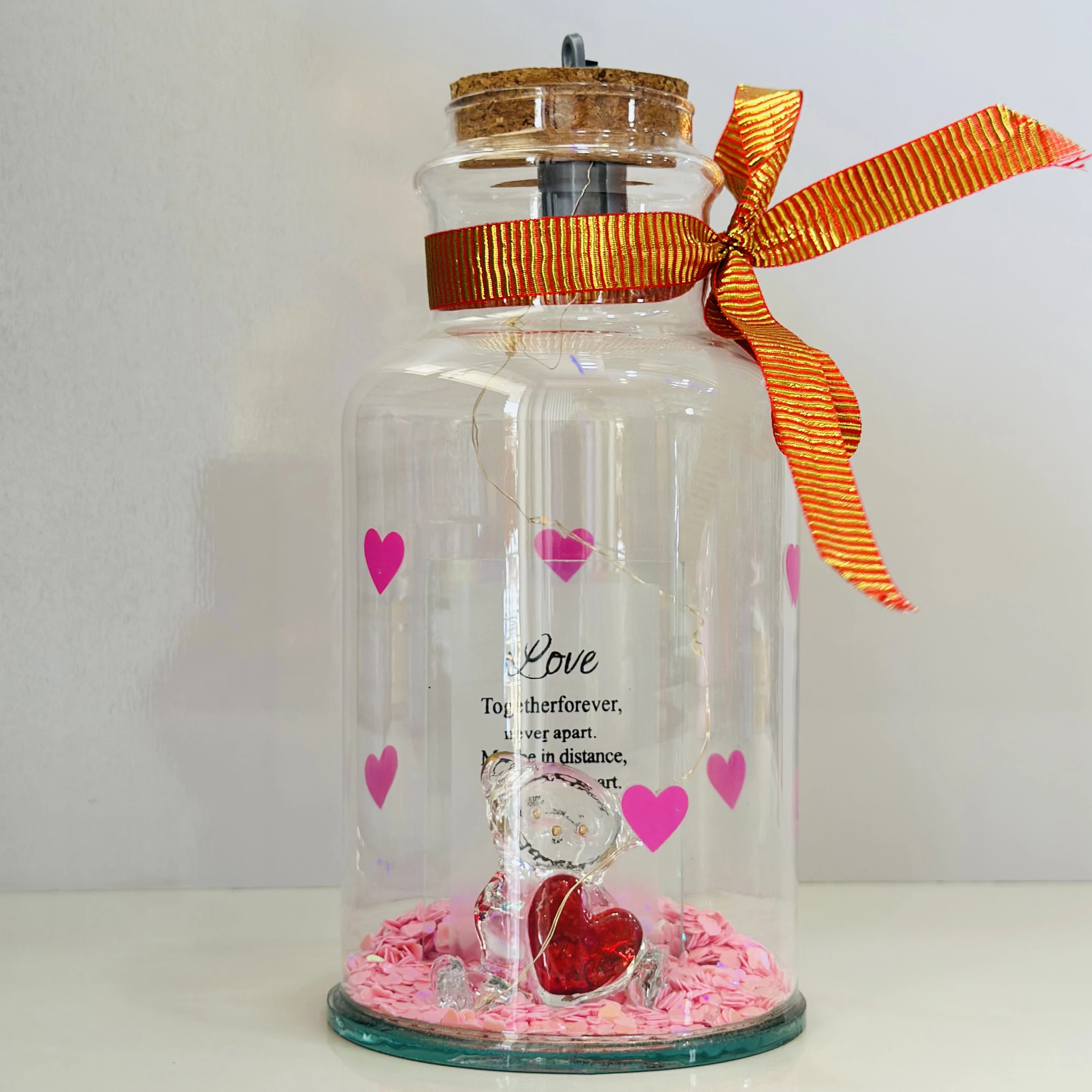 LED Love Message Jar or Bottle(SKU-0JC0CW)