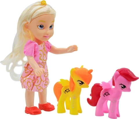 Manku "My Little Horse" doll set