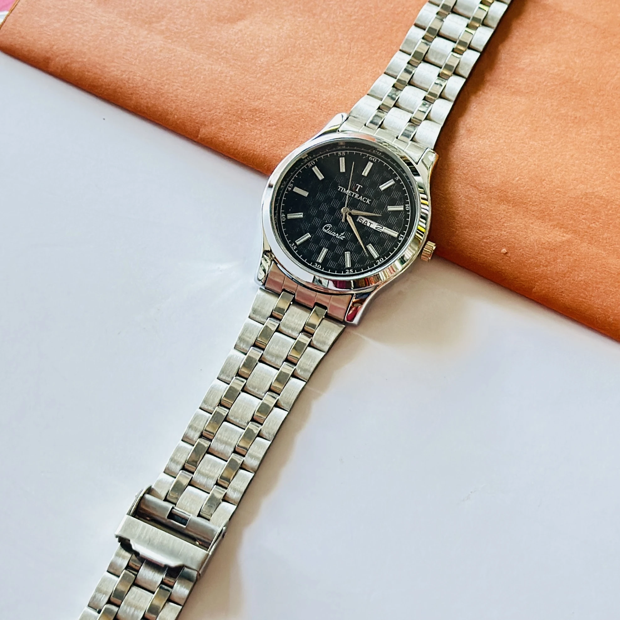 Timetrack quartz watch