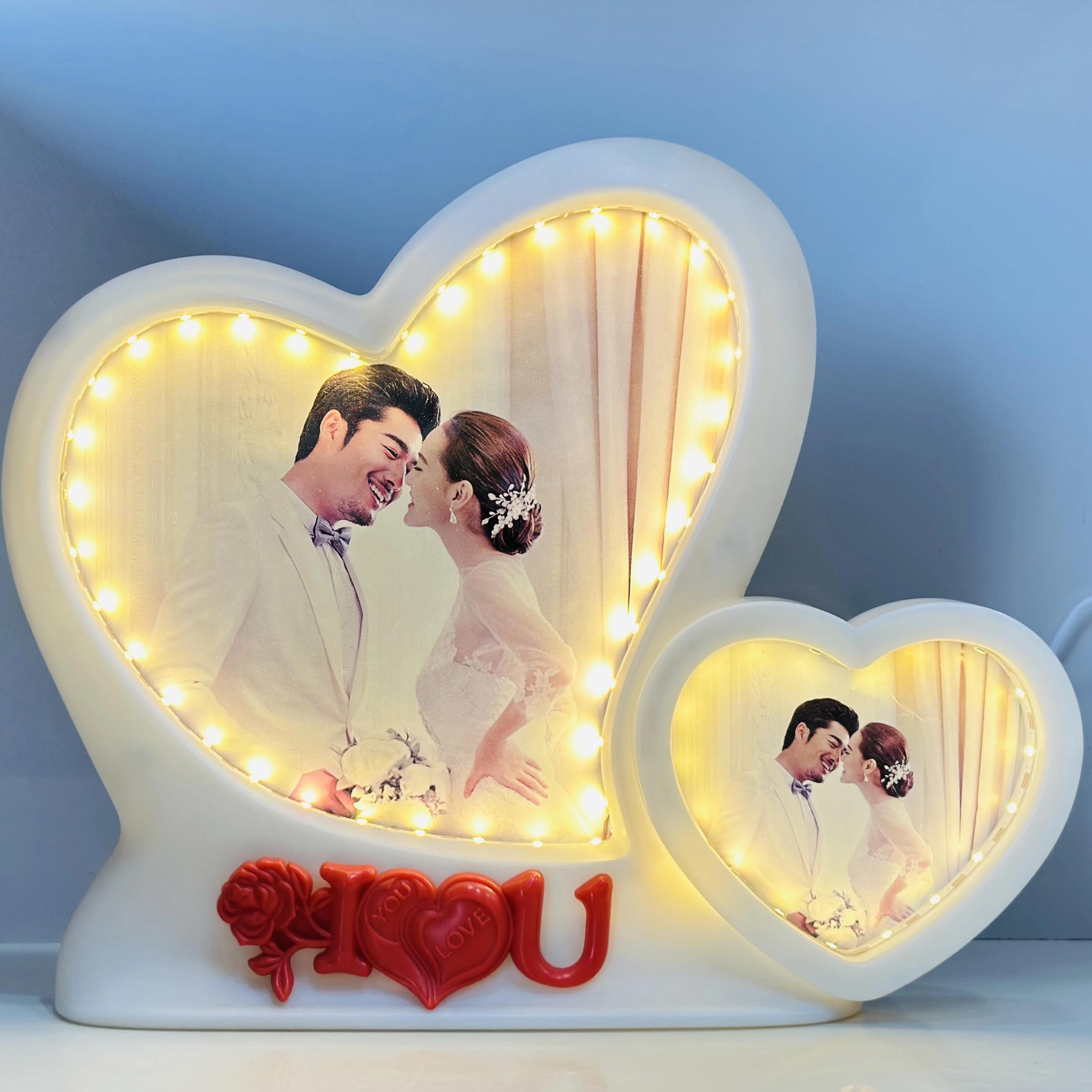 Heart LED Photo Frame (SKU-01QDE1)