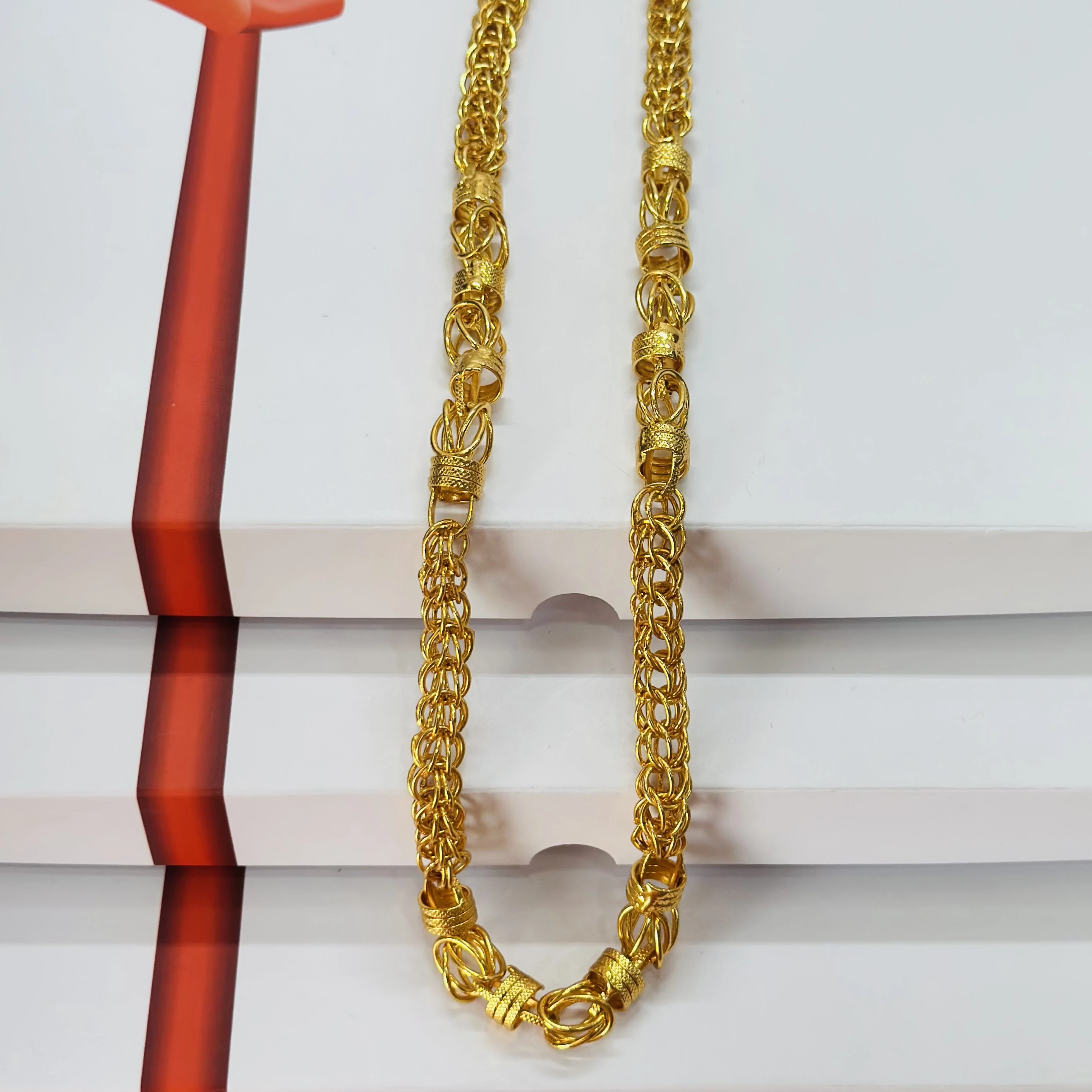 Gold plated design chain