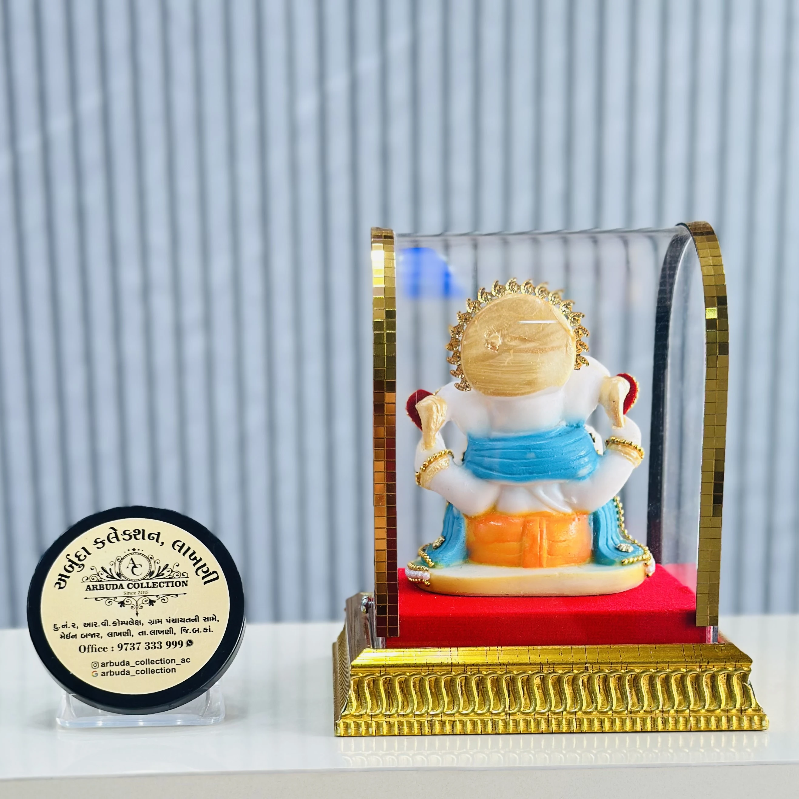 Ganpati bapa cabinet murti