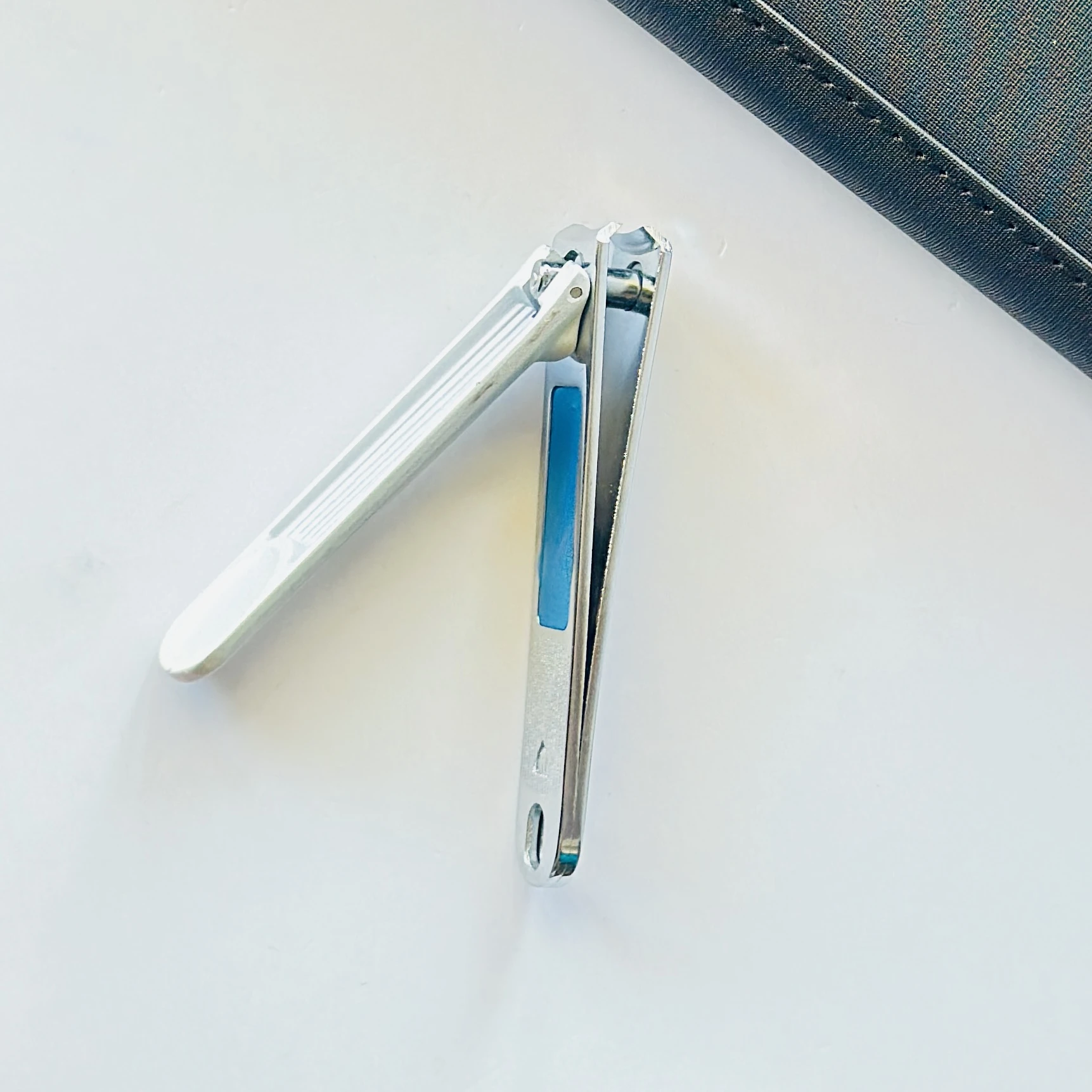 stainless steel nail clippers.