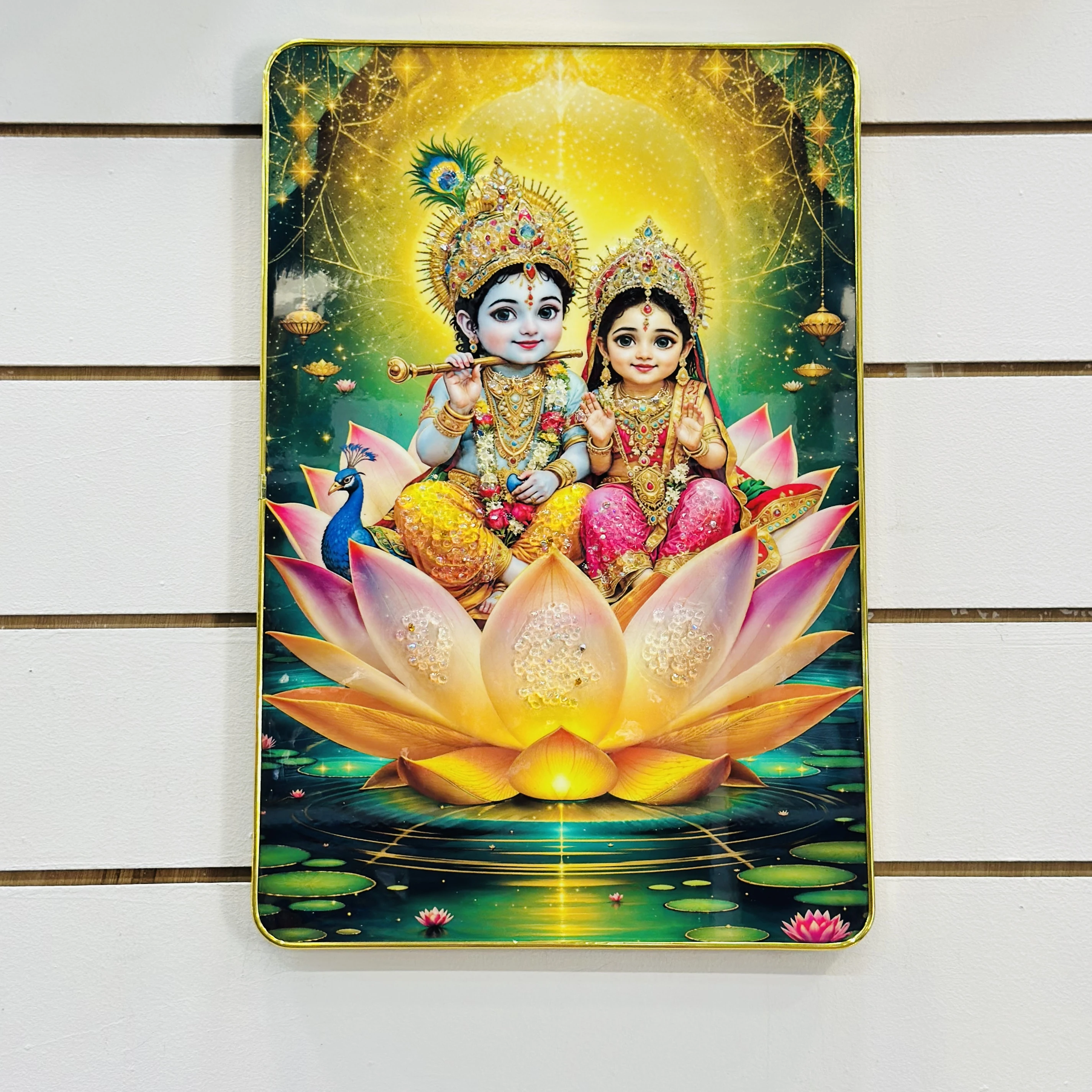 Little Radha Krishna Frame (SKU-76HVKI)